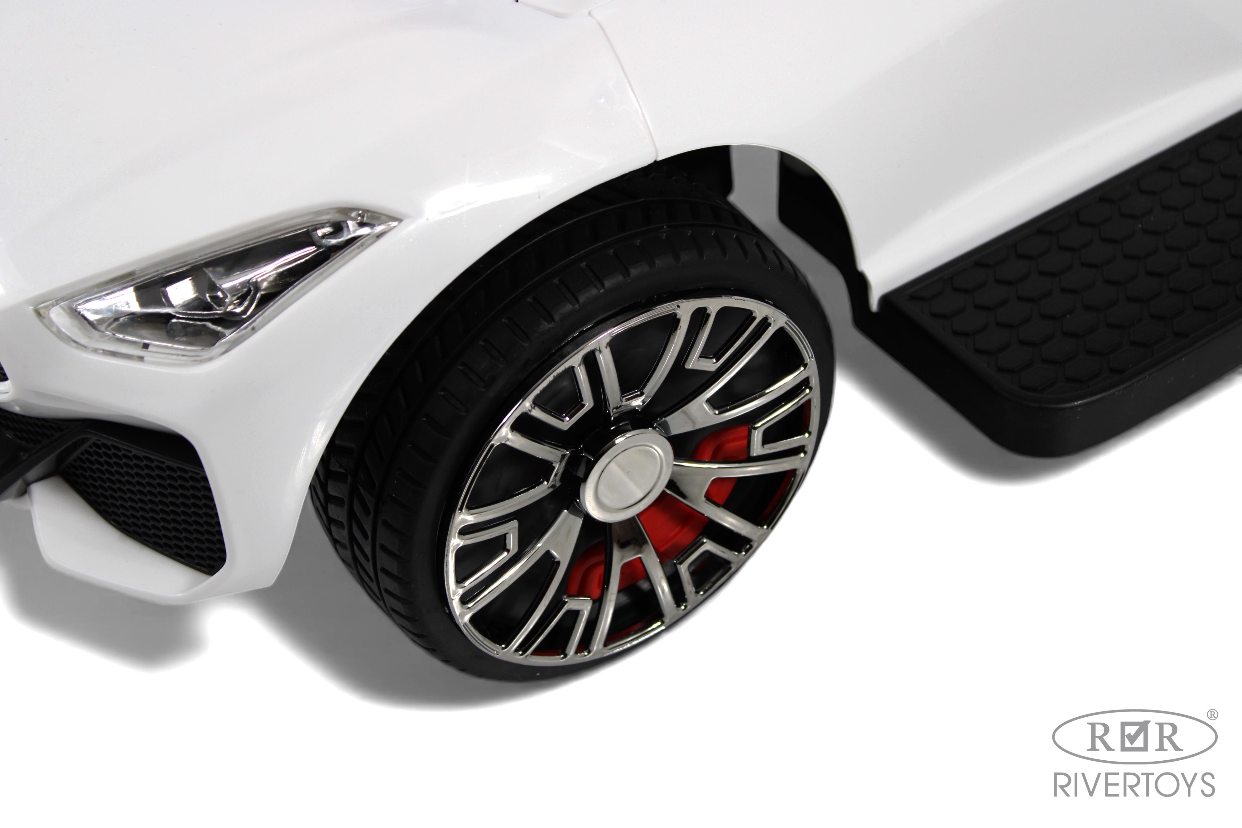 Каталка RIVERTOYS Z005ZZ-BP-WHITE белый - фото 6