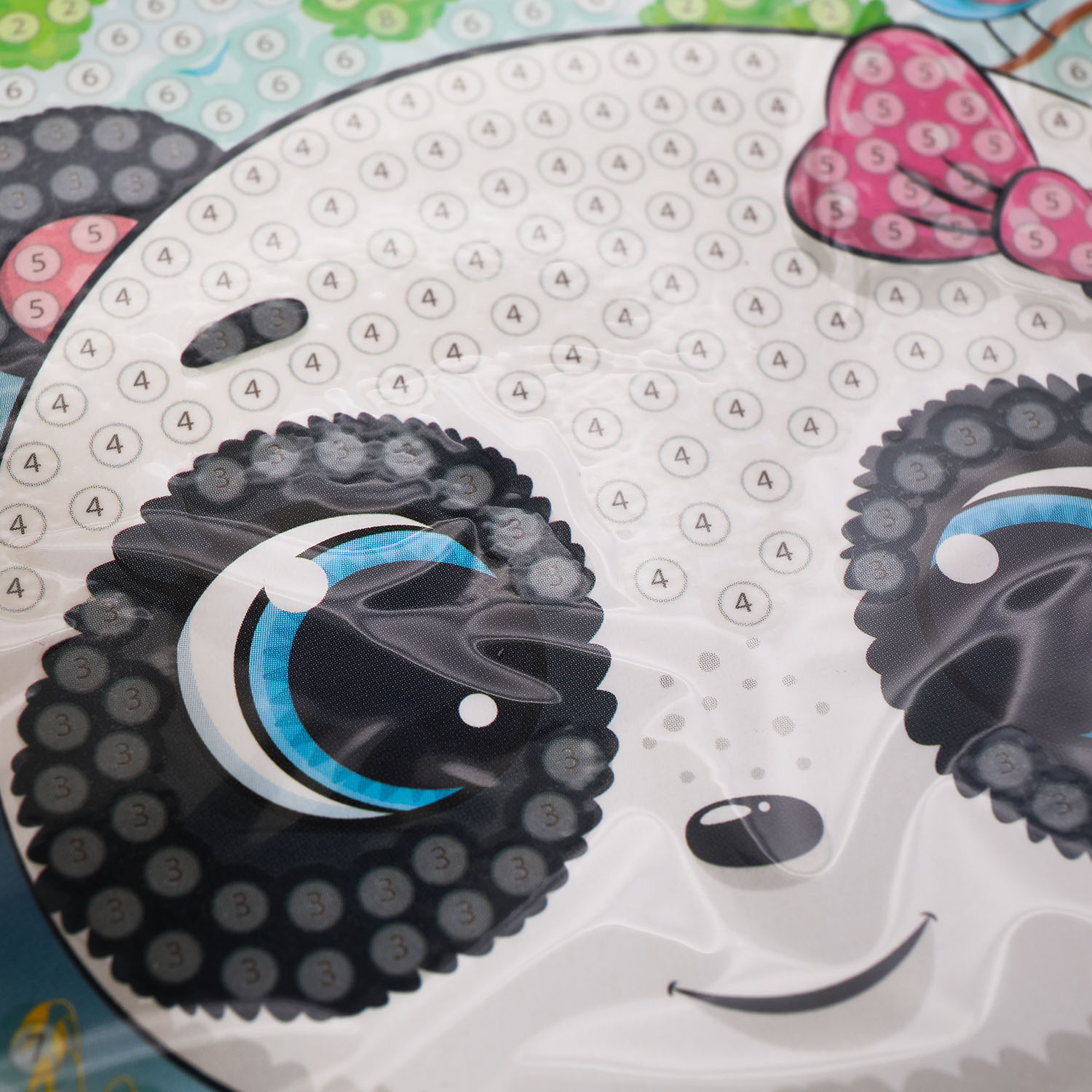 Алмазная мозаика Multiart Панда - фото 4