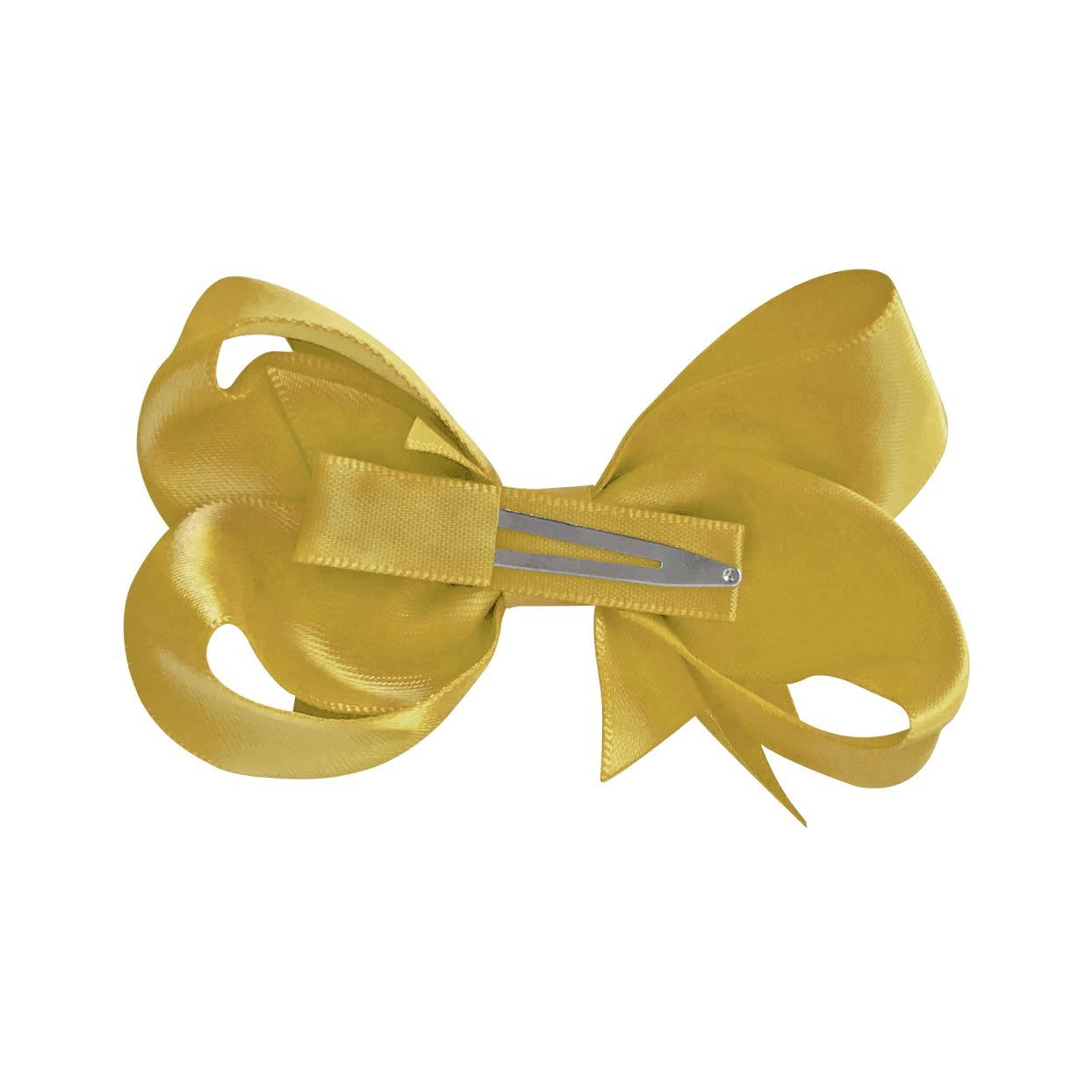 Заколка Milledeux Boutique Bow горчичная 687-SC-02 - фото 2