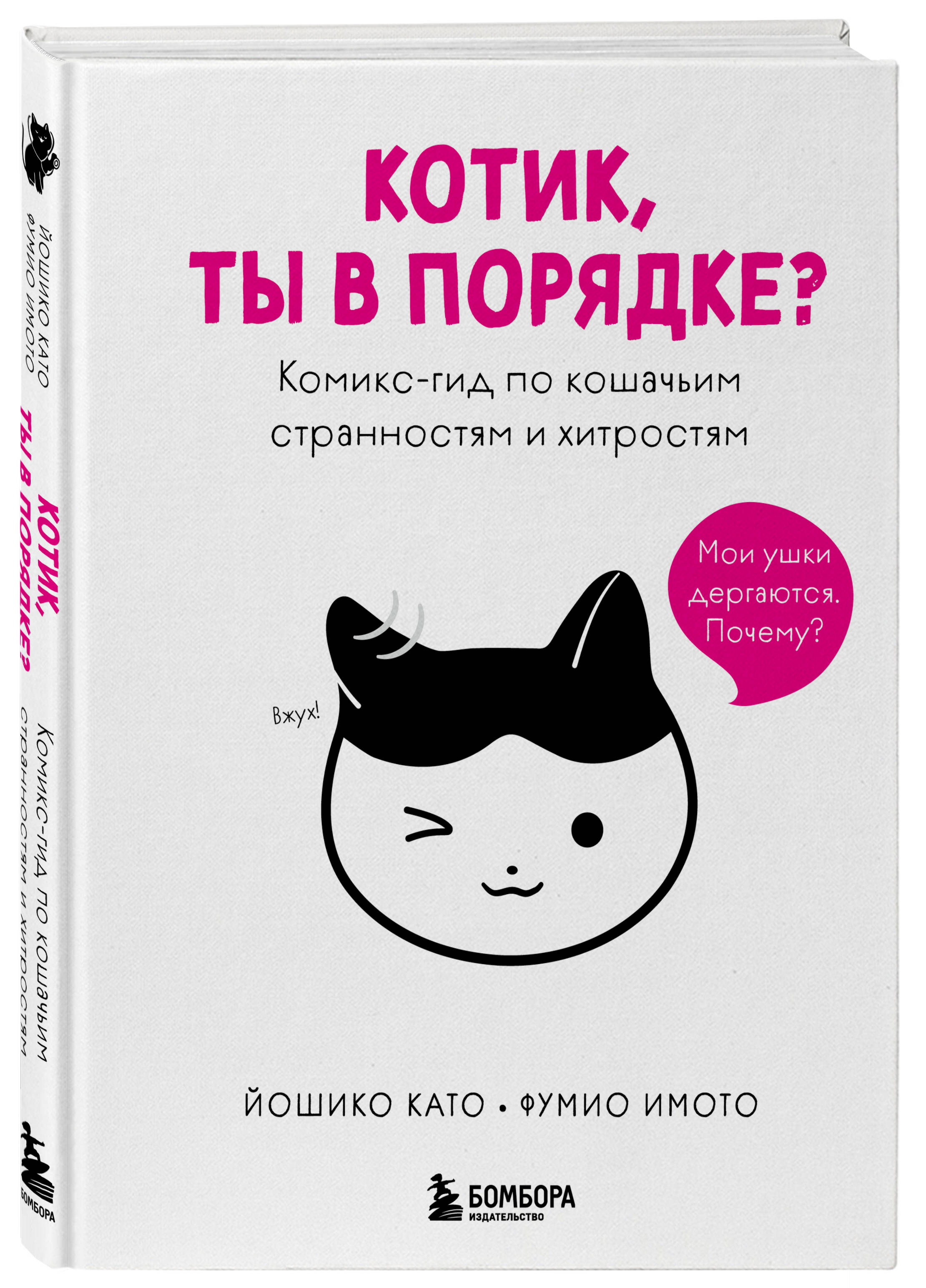 Книга БОМБОРА Котик, ты в порядке? Комикс-гид по кошачьим странностям и хитростям - фото 1