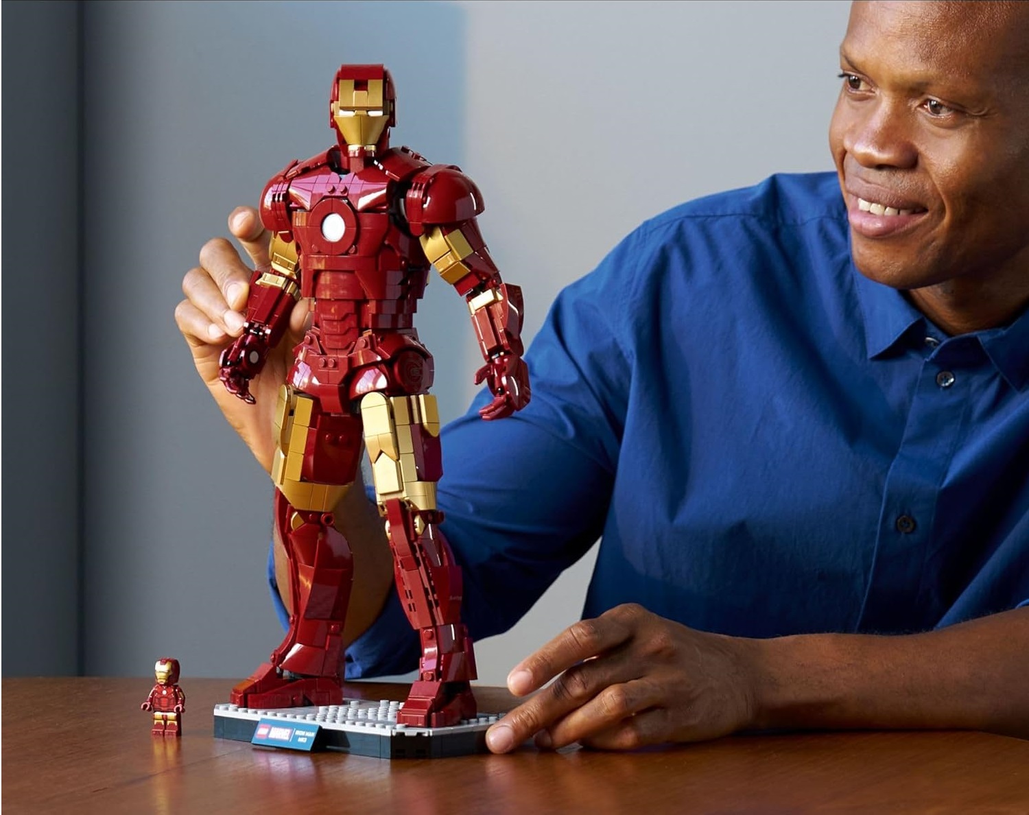 Конструктор LEGO Marvel Super Heroes Iron Man Mark 3 1297 дет. - фото 7