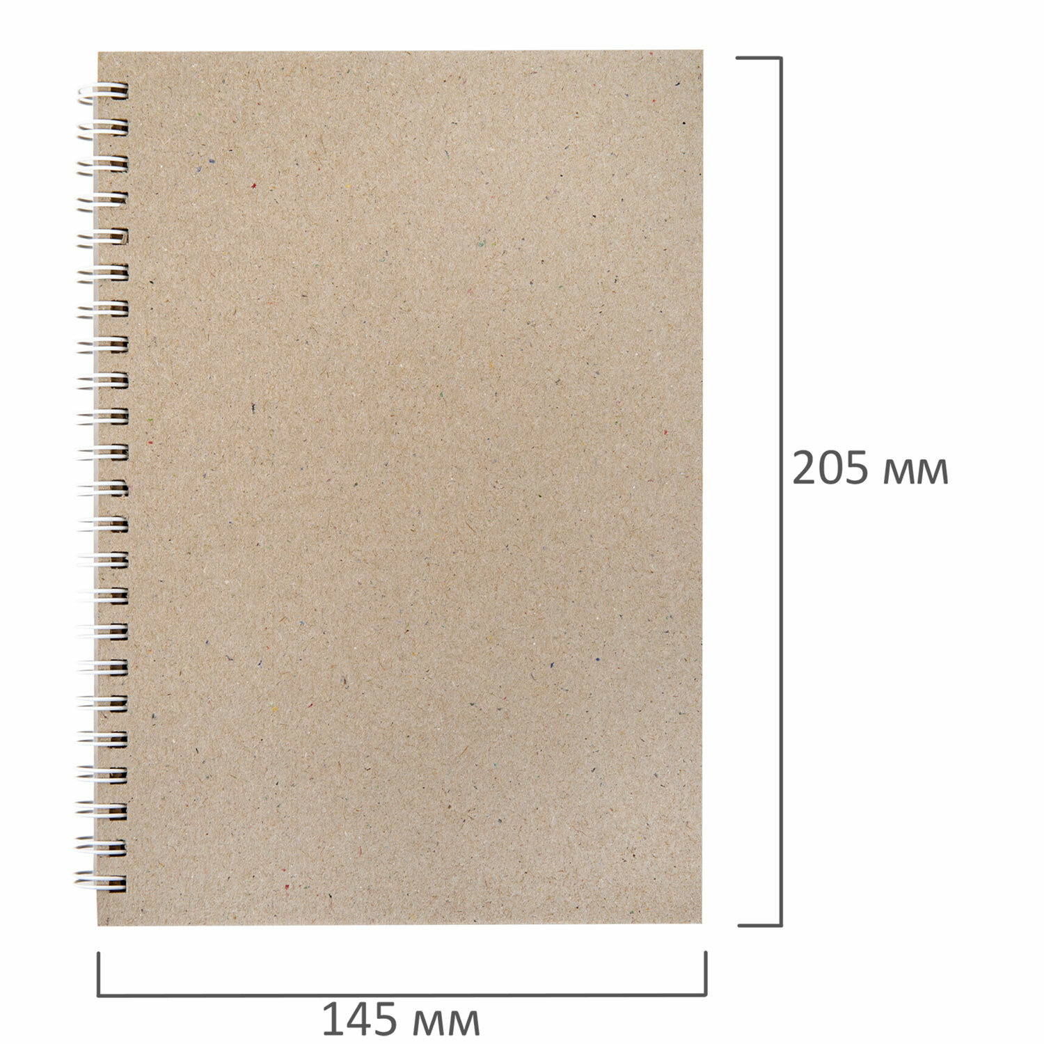 Блокнот-скетчбук Brauberg с белыми страницами для рисования эскизов - фото 6