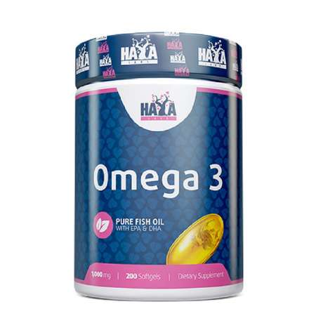 Омега 3 HAYA LABS 1000 мг 200 капсул