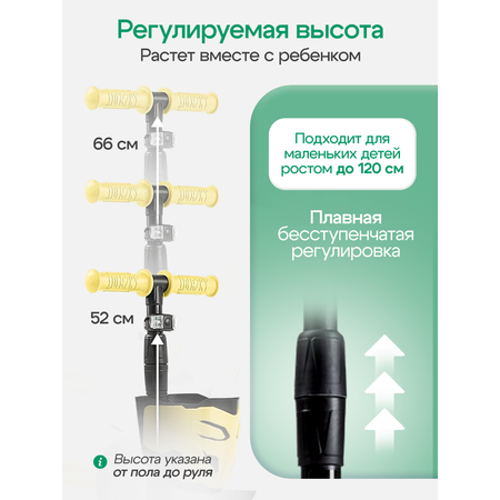 Самокат !Дерзкий трехколесный