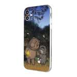 Силиконовый чехол Mcover для смартфона Apple iPhone 11 Союзмультфильм Ежик в тумане и медвежонок