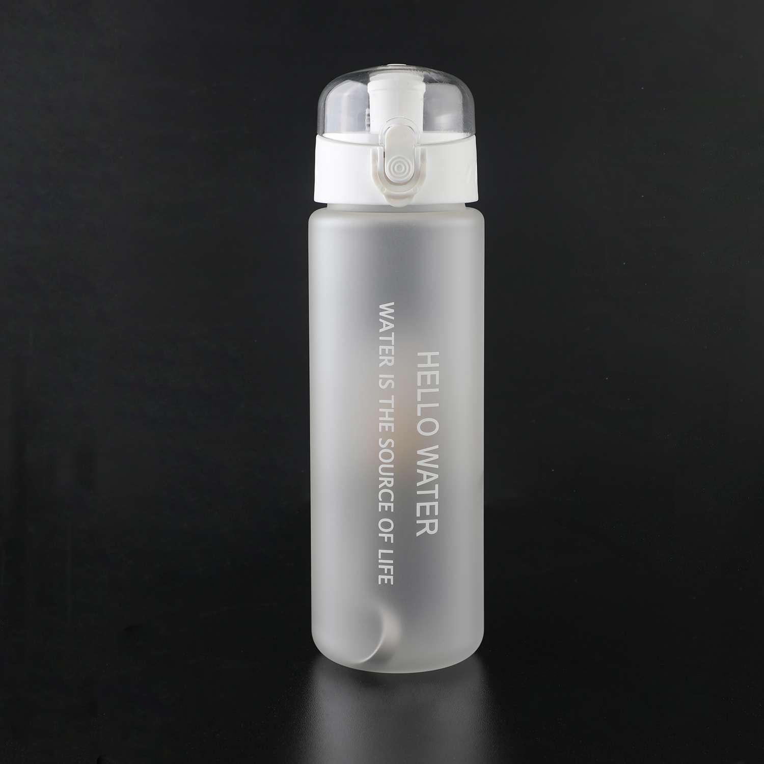 Бутылка ё спортивная прозрачная 600 мл в ассортименте - фото 4