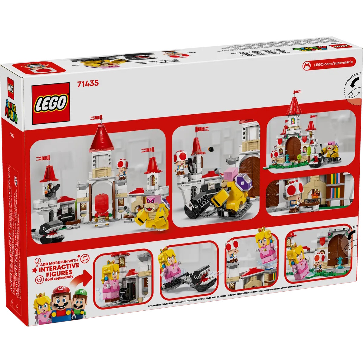 Конструктор LEGO Super Mario Битва с Роем в замке Пич 7348 дет. - фото 5