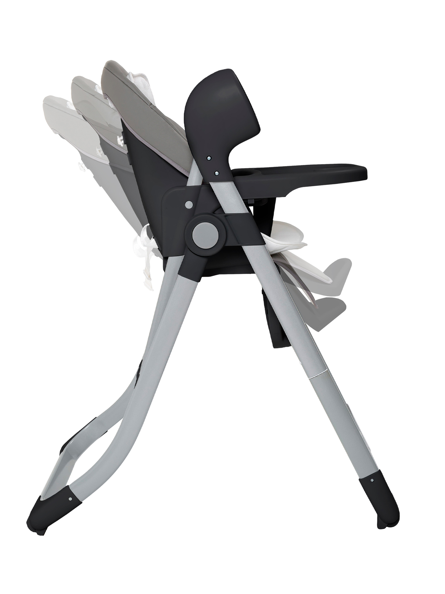 Стульчик для кормления Sweet Baby Amuleto Steel Grey серый - фото 20