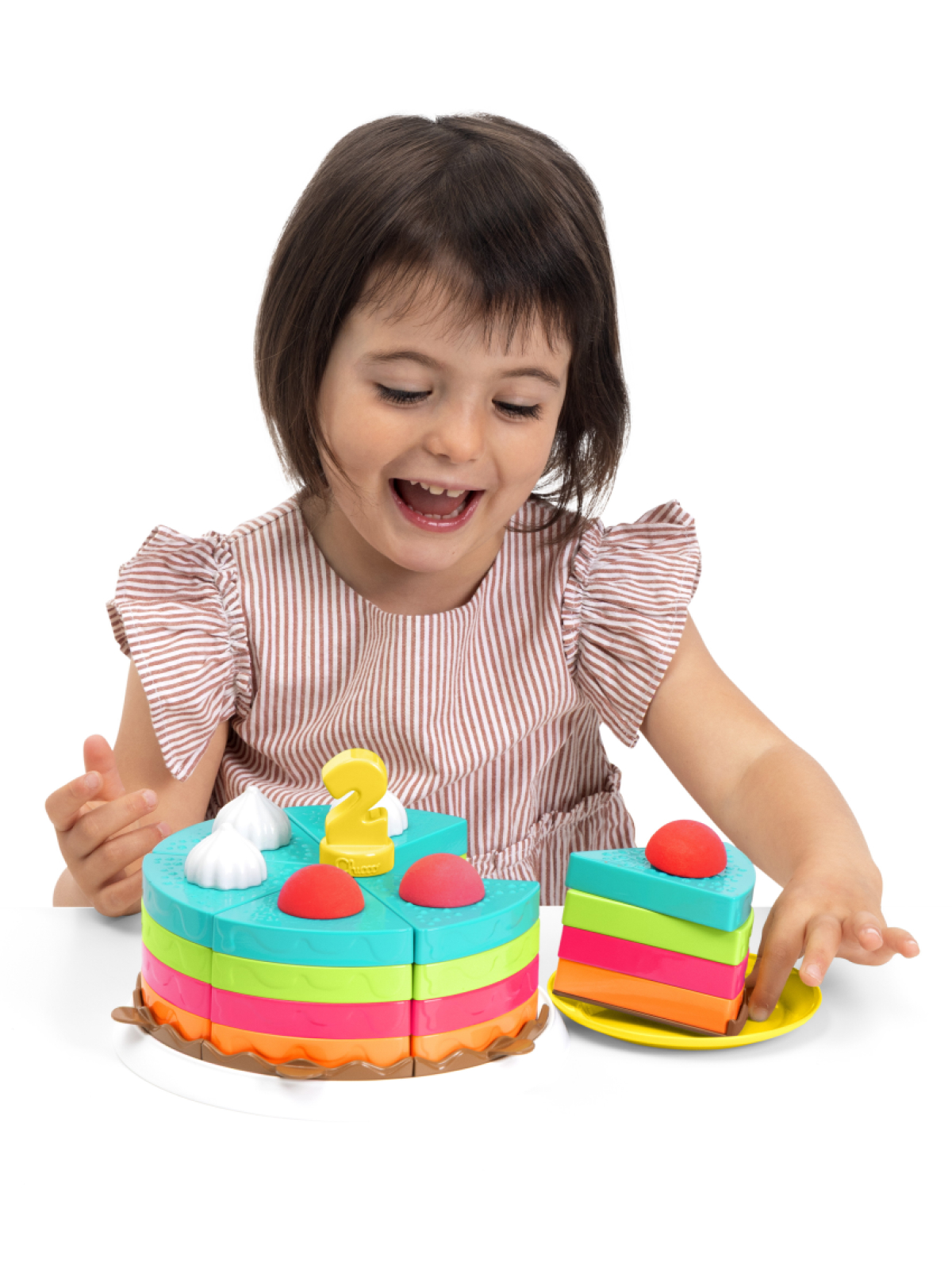 Конструктор Chicco Торт "Радуга" 42 дет. - фото 18