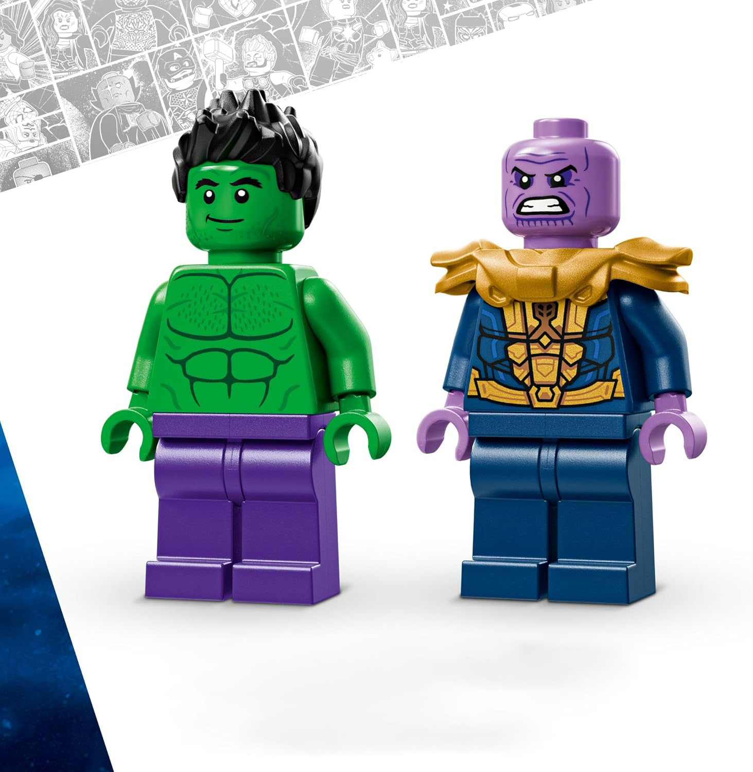 Конструктор LEGO Marvel Super Heroes Грузовик Халка против Таноса 229 дет. - фото 3