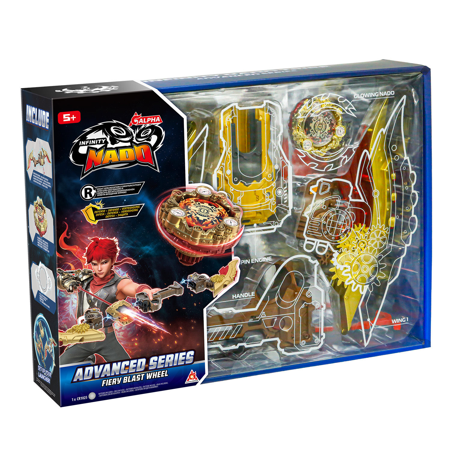 Игровой набор Infinity Nado Fiery Blast Wheel - фото 3