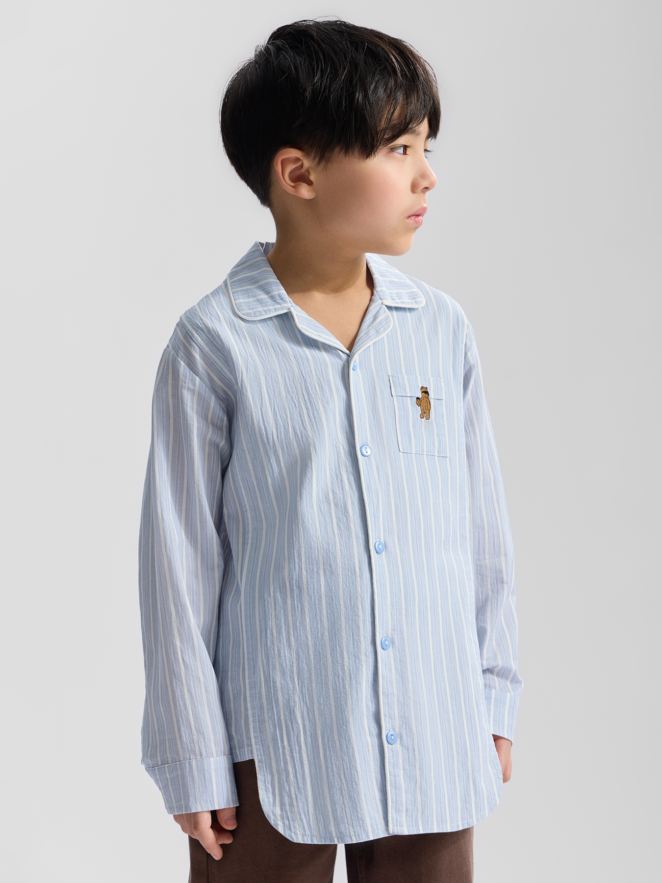 Рубашка Happy Baby 88666_light-blue - фото 1