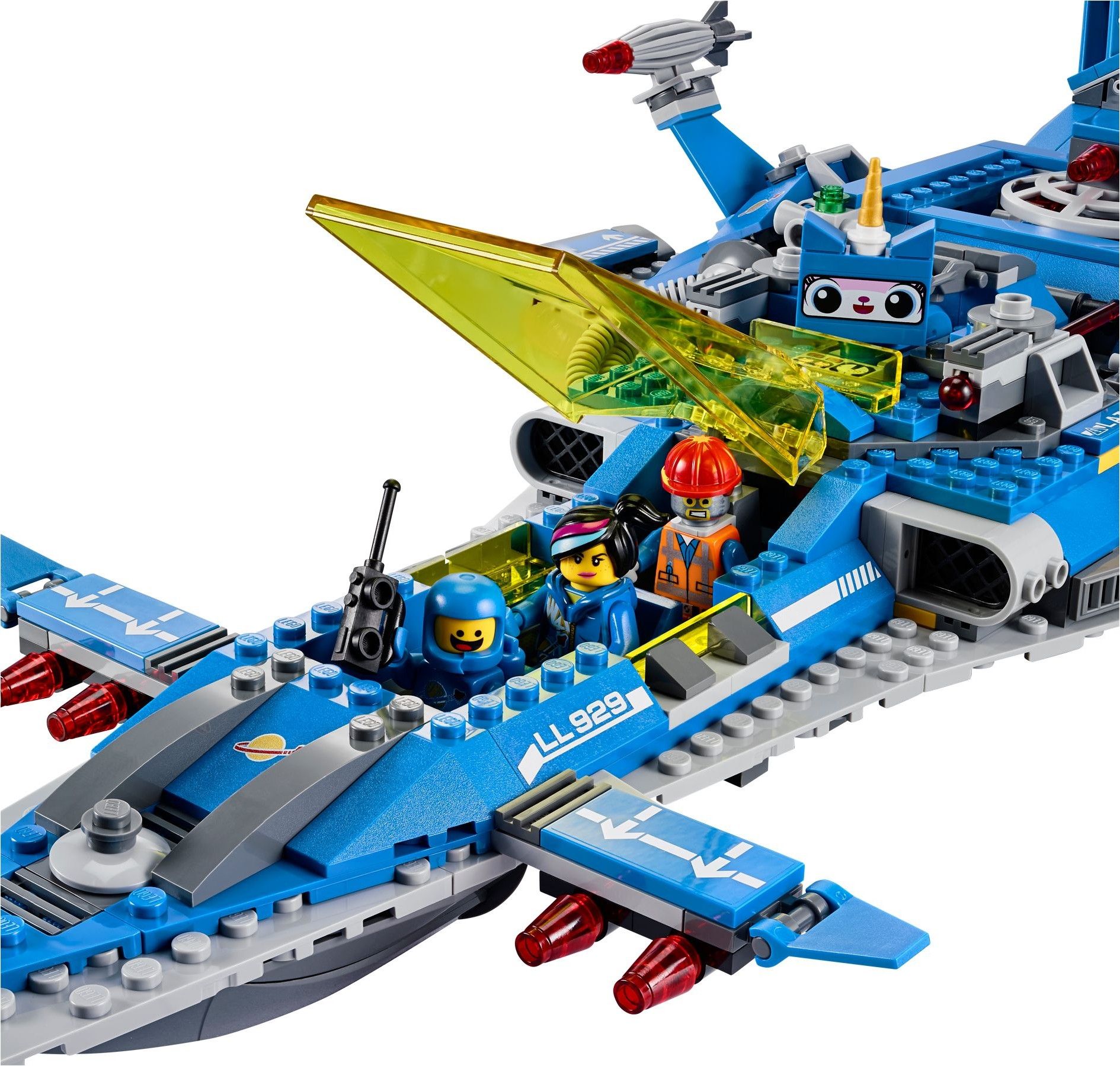 Конструктор LEGO Movie 2 Космический корабль Бенни 940 дет. - фото 6