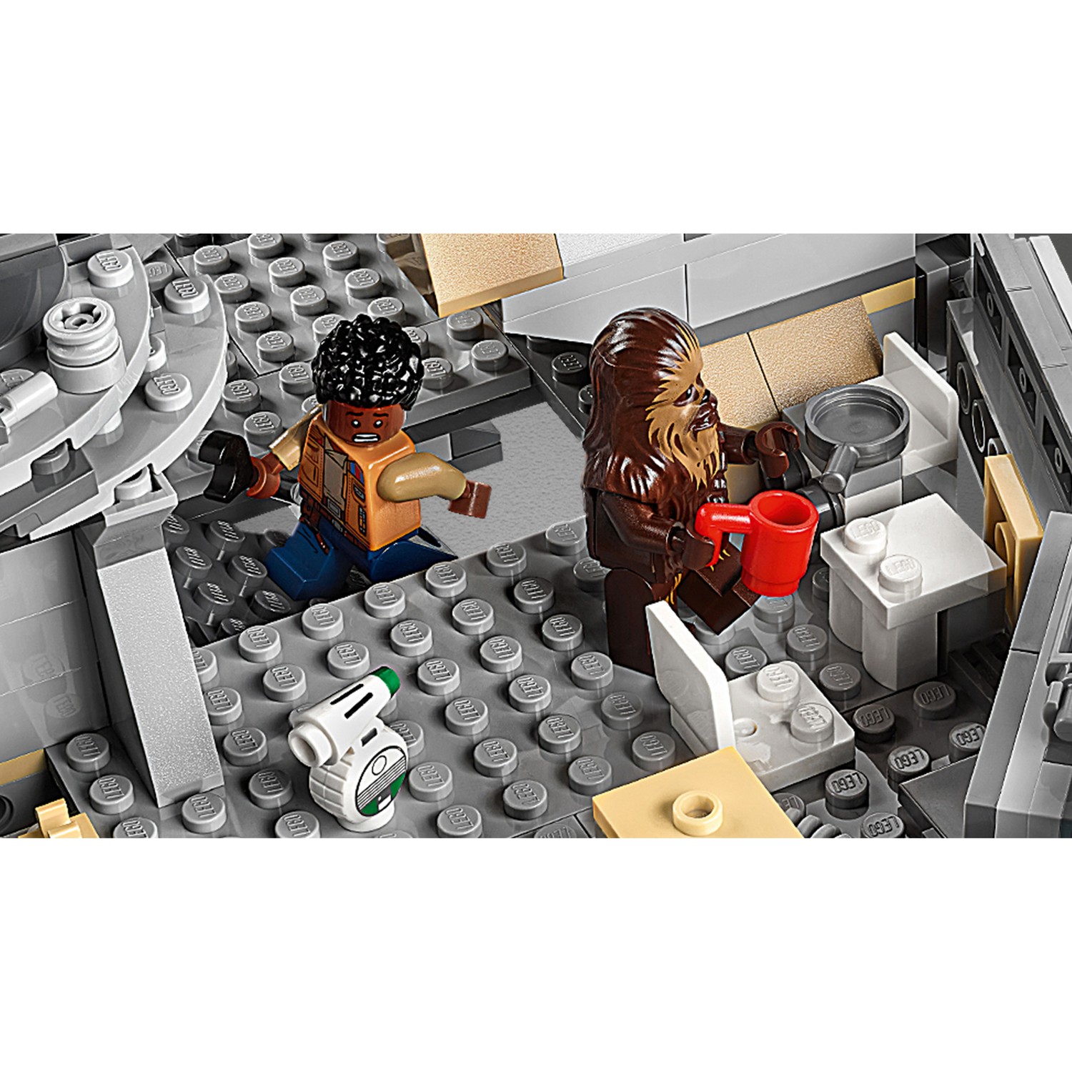 Конструктор LEGO Star Wars Episode IX Сокол Тысячелетия 1353 дет. - фото 12