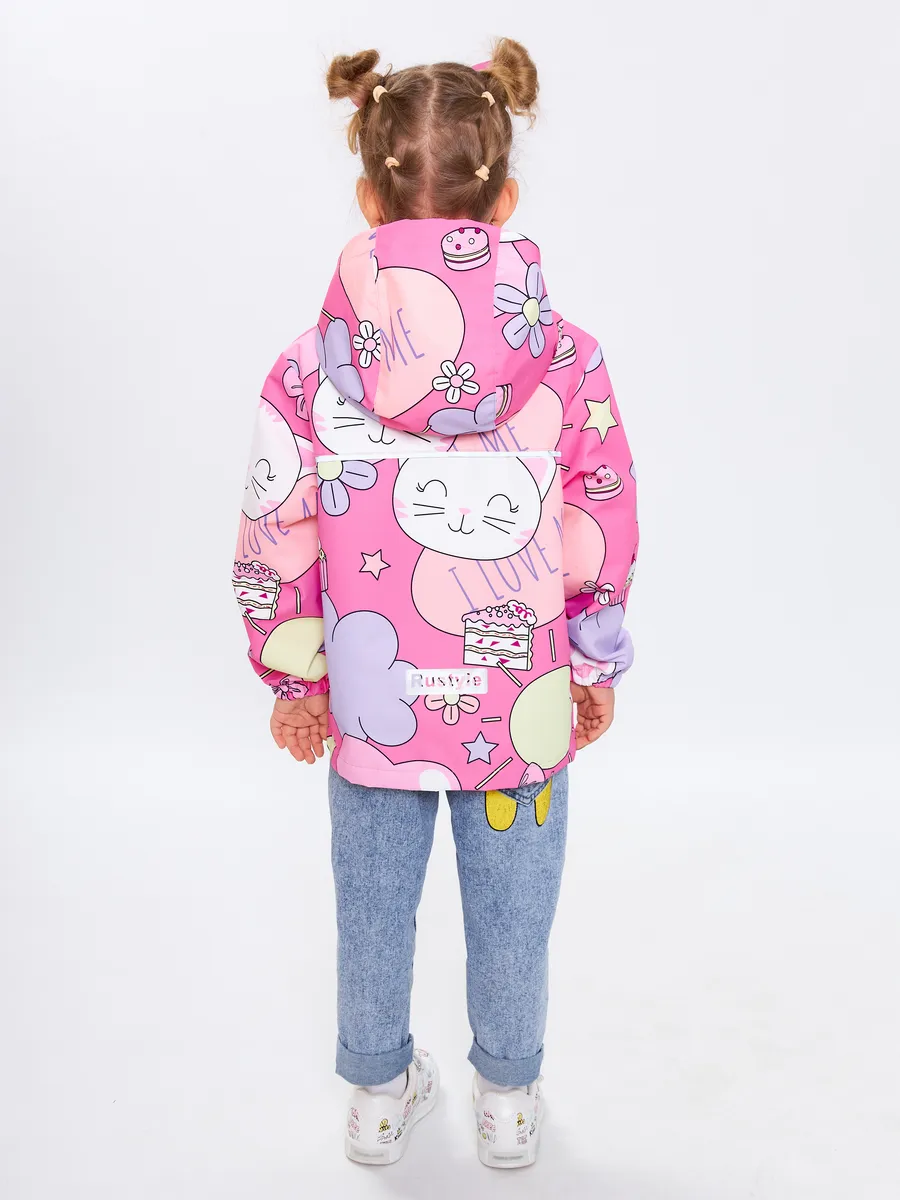 Ветровка RuStyle ДД-ветRSL-652-loveроз - фото 2