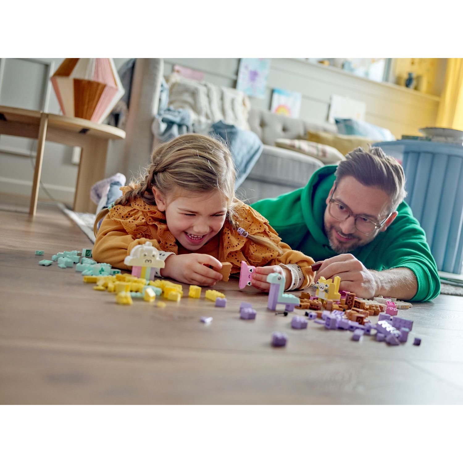 Конструктор LEGO Classic Creative Pastel Fun блочный - фото 11