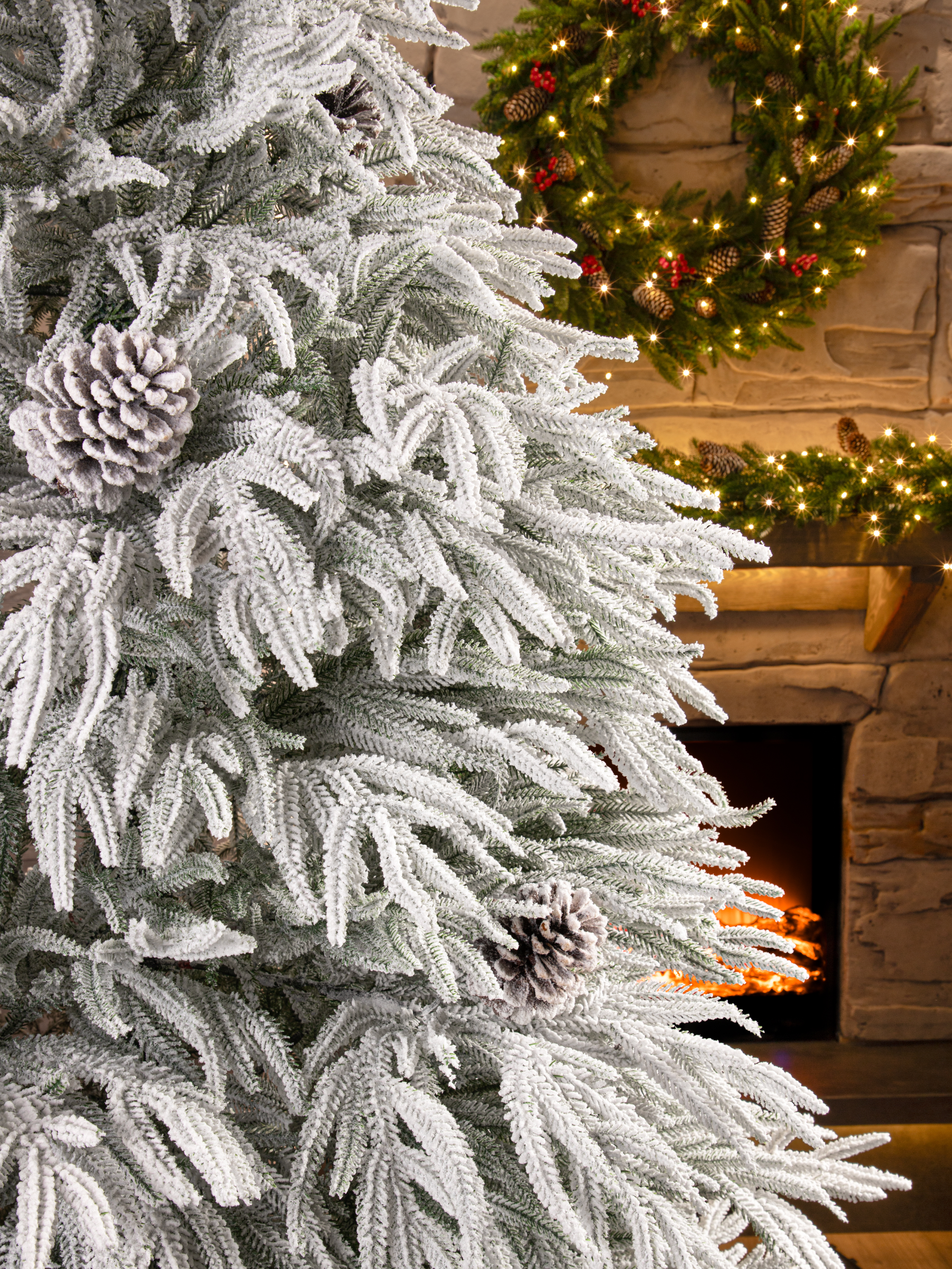 Ель Дремучий лес заснеженная Поезд Ёлок 180 см. - фото 3