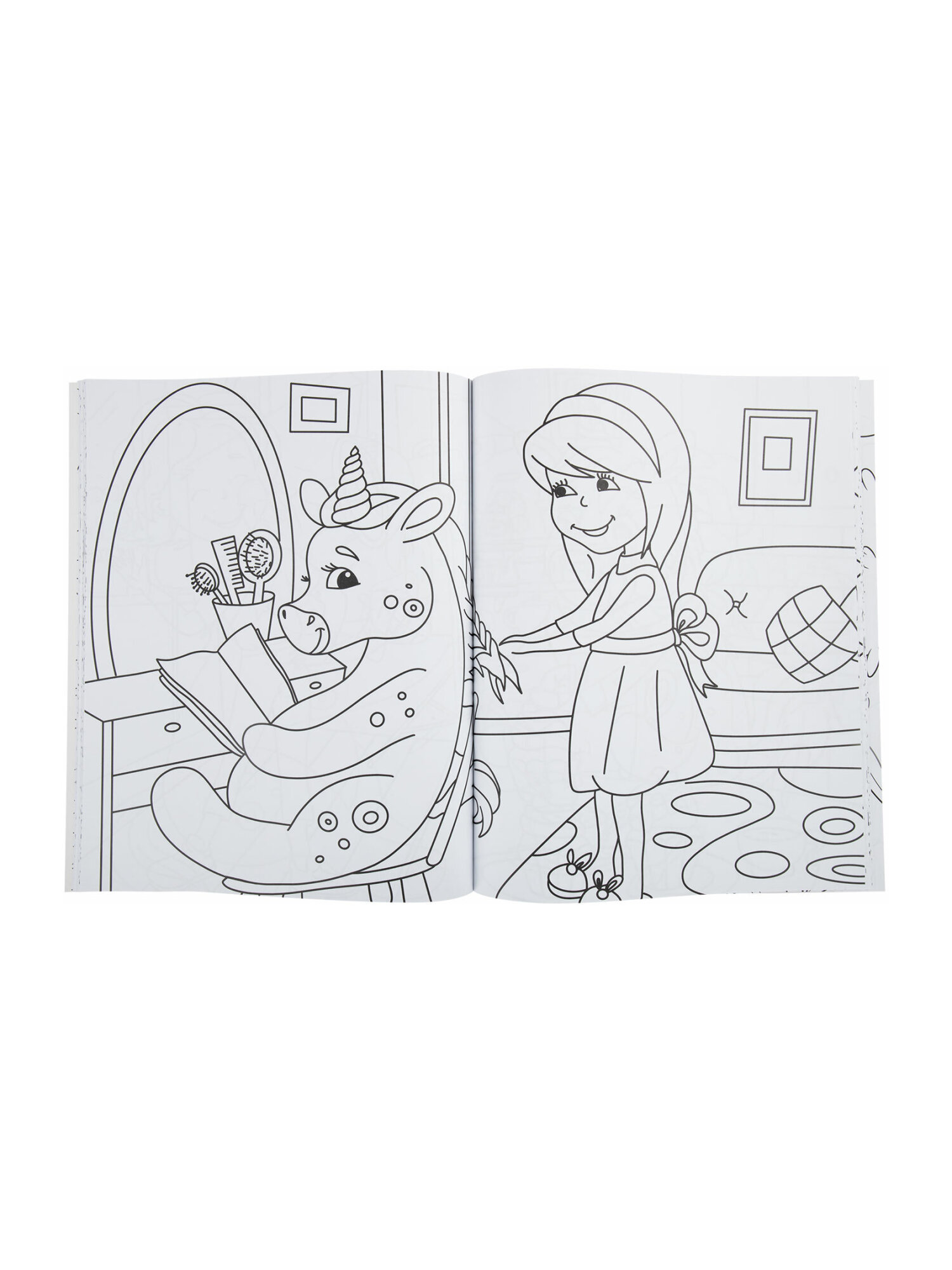 Детская раскраска Prof-Press Единорог 80 страниц - фото 12