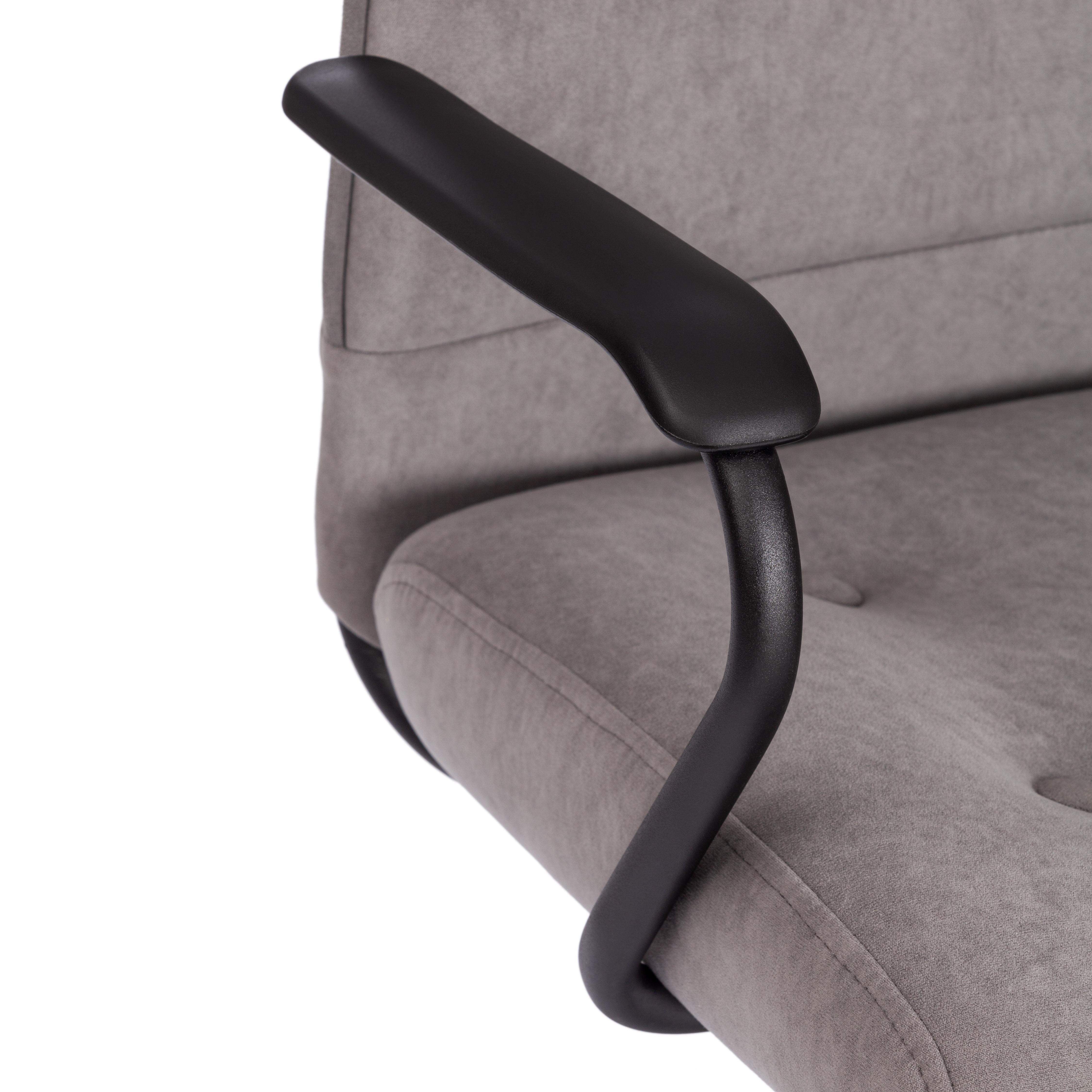 Компьютерное кресло TETCHAIR флок серый - фото 16