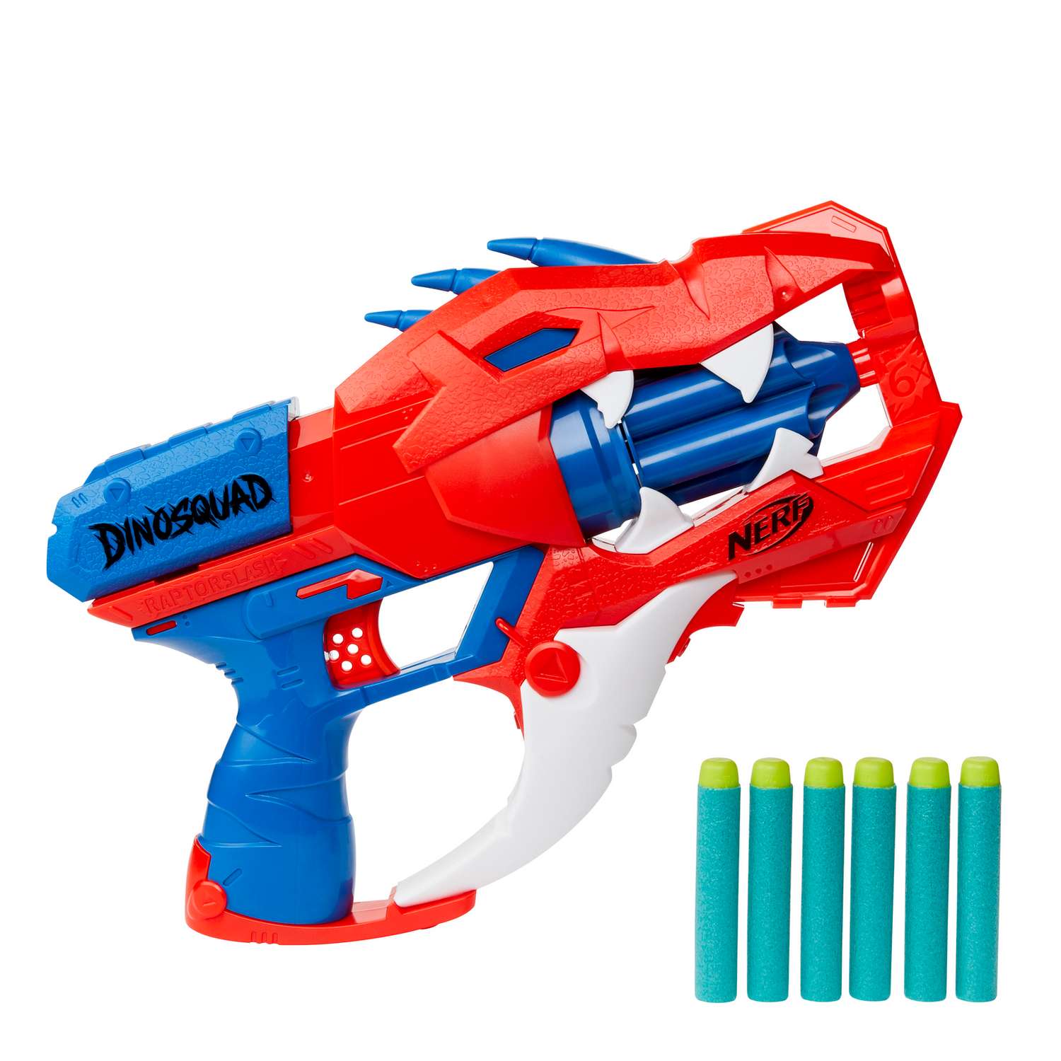 Бластер Nerf Дино Сквад Раптор Слэш - фото 11