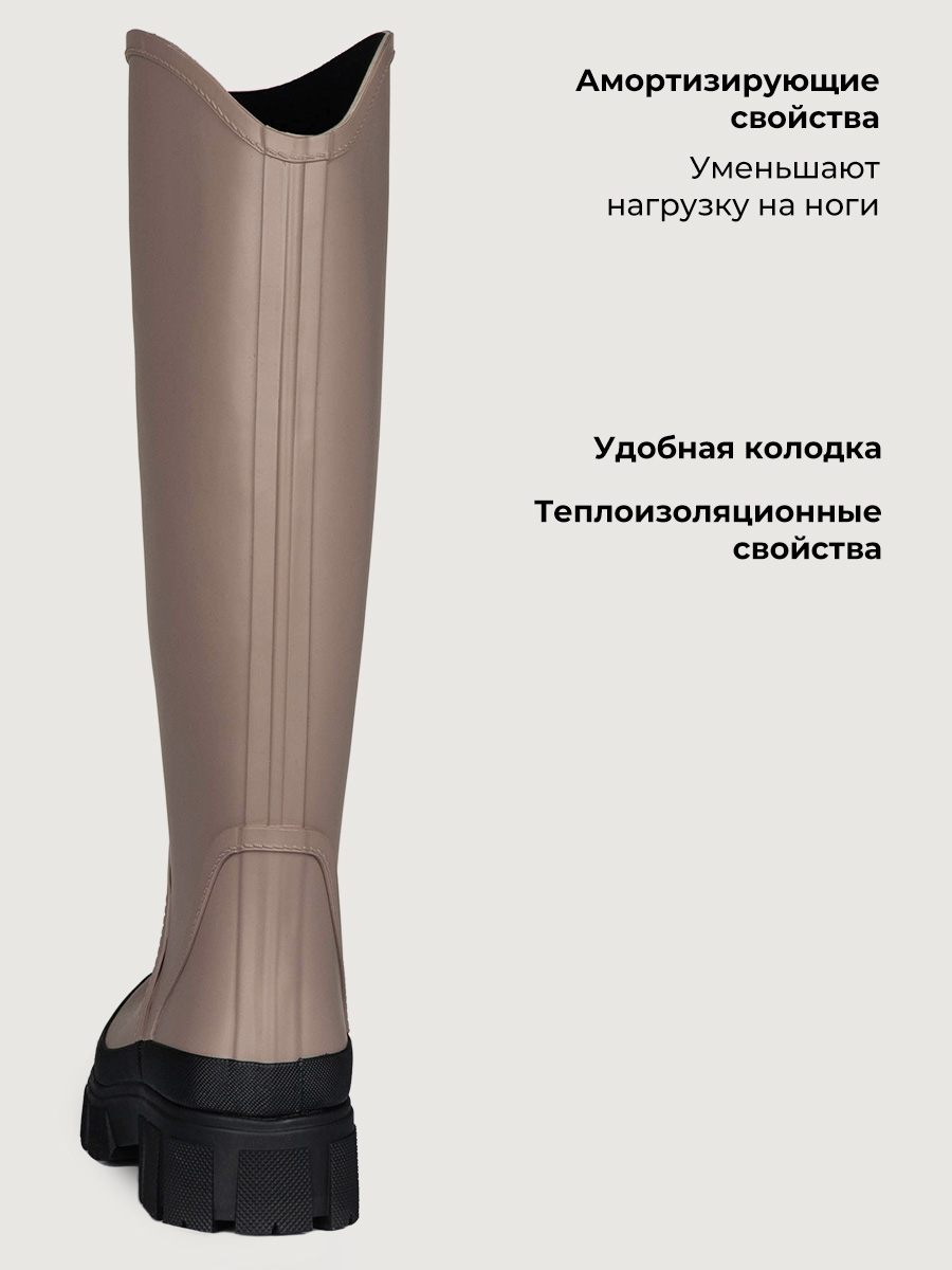 Сапоги резиновые NIKASTYLE 16м60027 капучино - фото 8