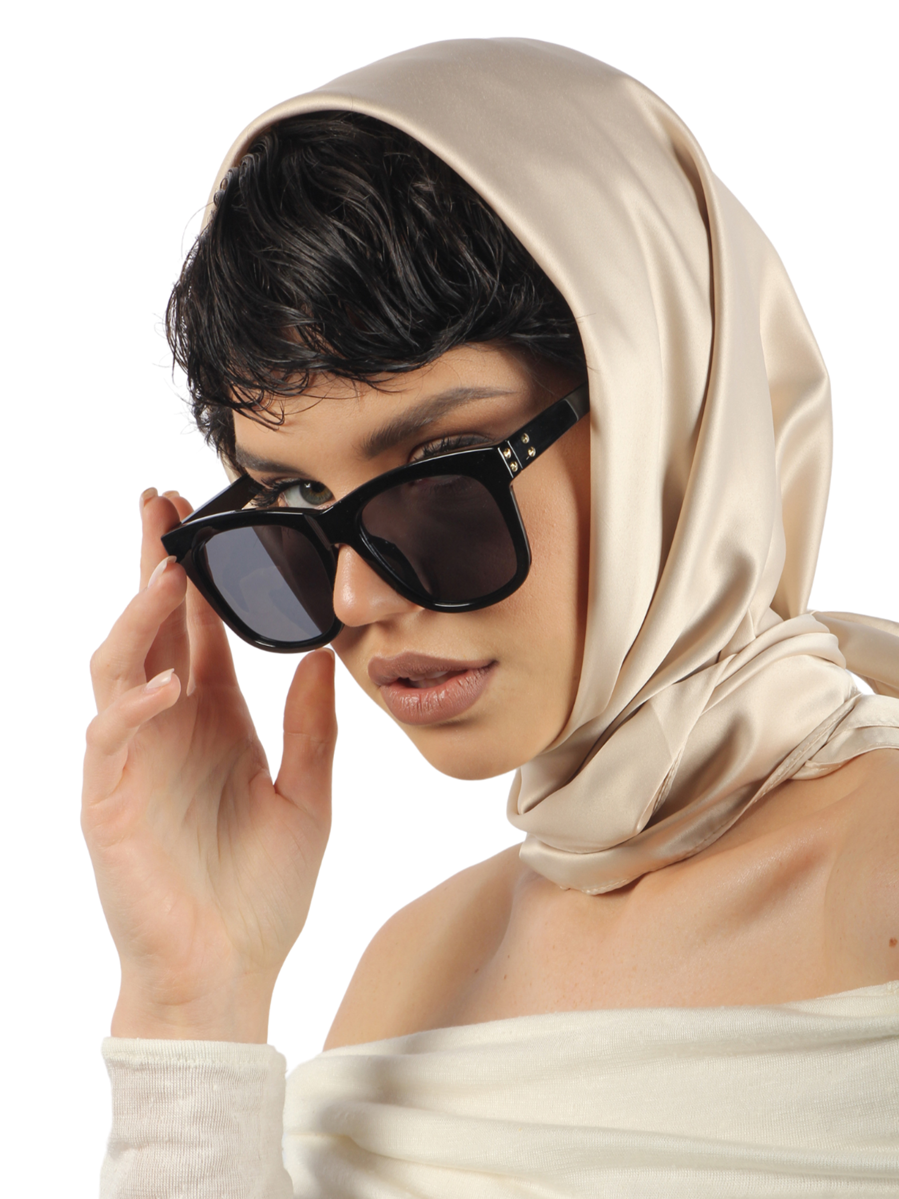 Очки солнцезащитные Pretty Mania EANG508-BK - фото 2