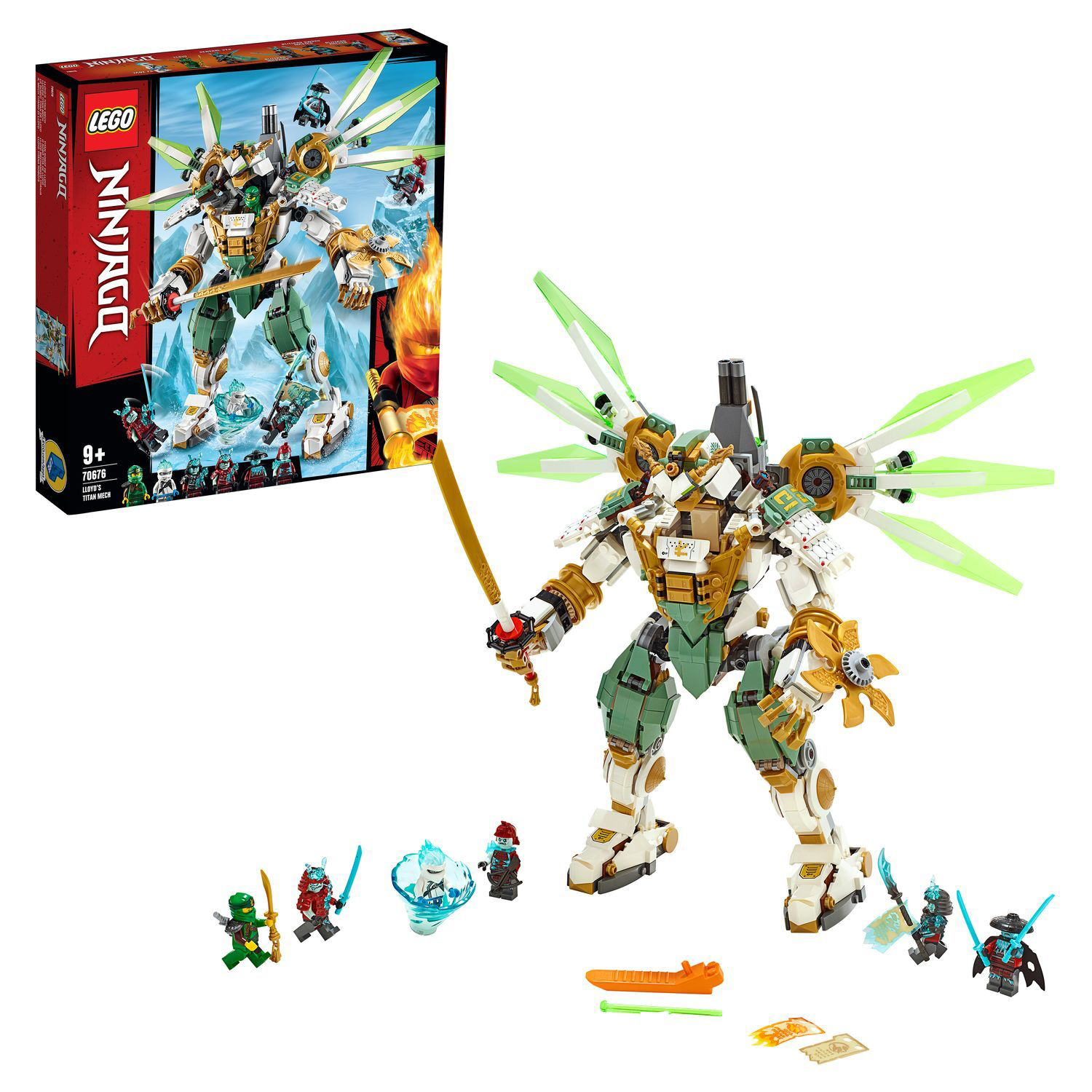 Конструктор LEGO NINJAGO блочный - фото 1
