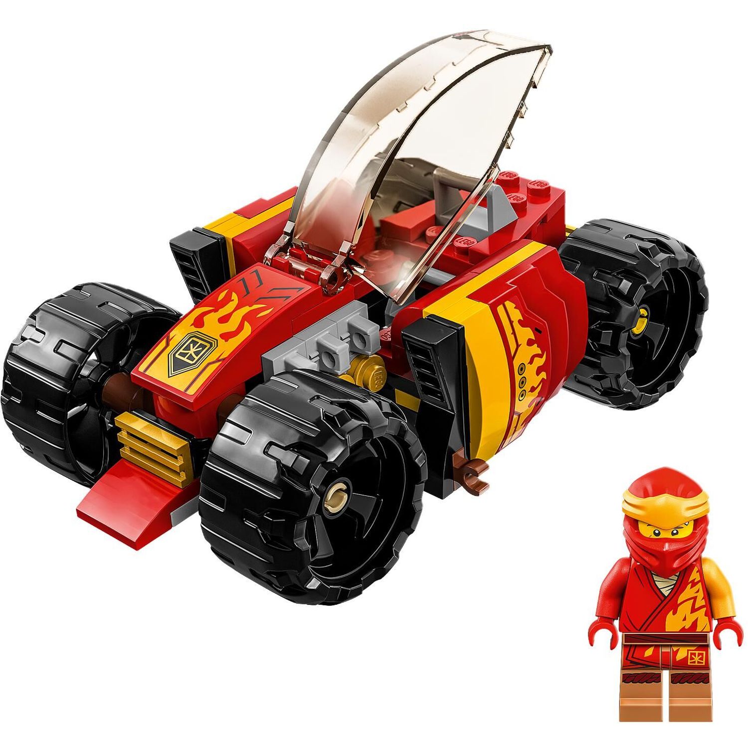 Конструктор LEGO NINJAGO Гоночный автомобиль ниндзя 94 дет. - фото 3