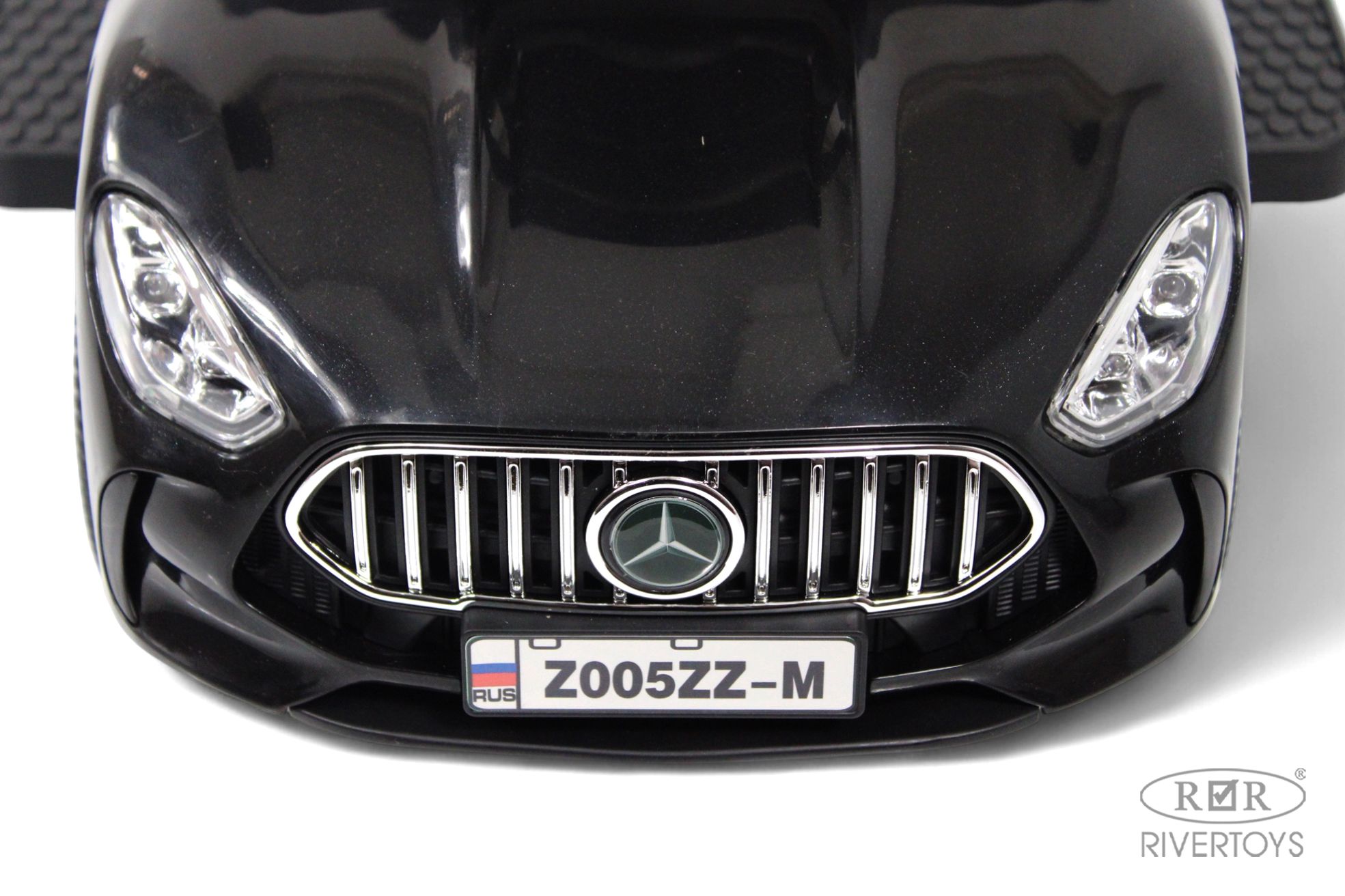 Каталка RIVERTOYS Z005ZZ-M-BLACK черный - фото 4