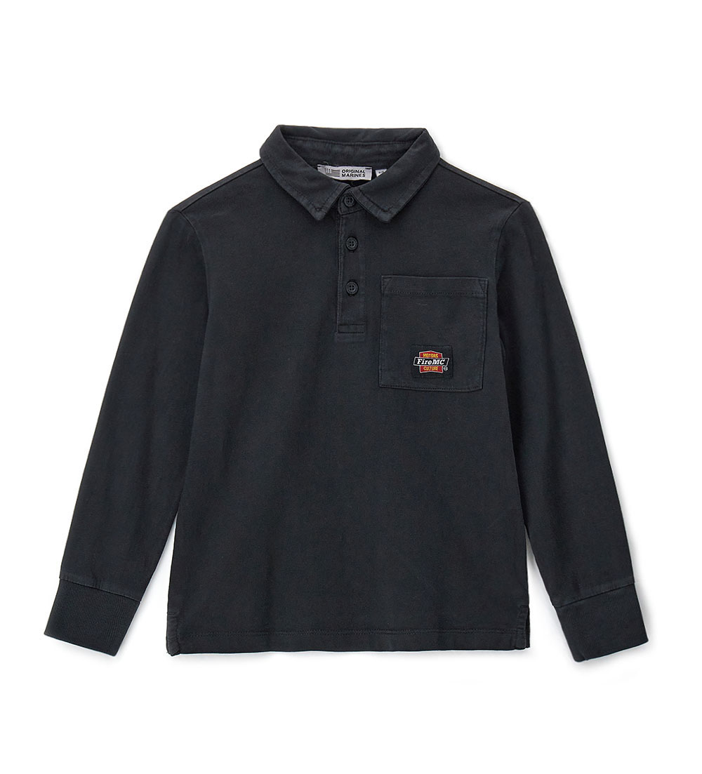 Поло с длинным рукавом ORIGINAL MARINES DFA2613B_19-4203TCX - фото 1