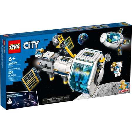 Конструктор LEGO City Space Лунная станция блочный