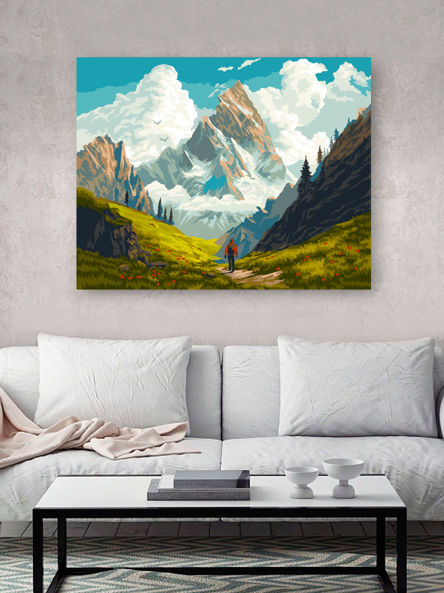 Картина по номерам Hobby Paint Давай в горы в ассортименте - фото 3