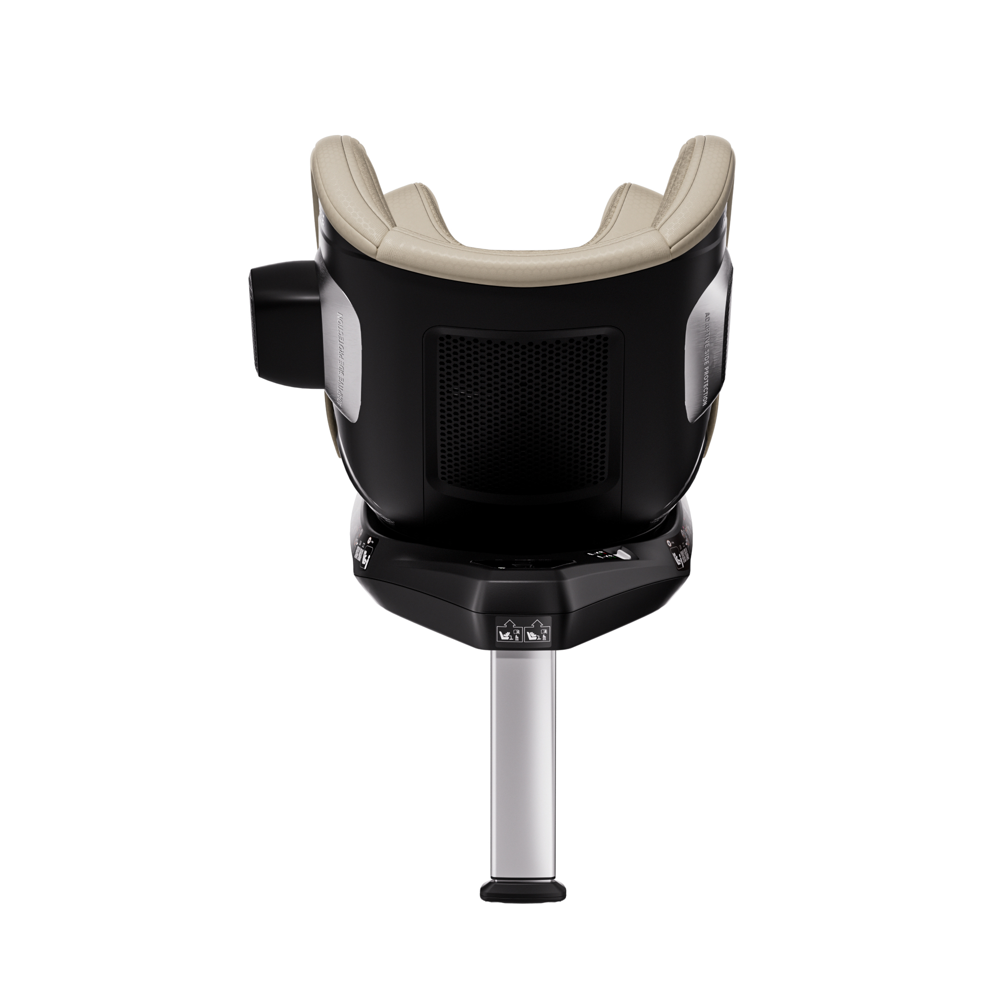 Автокресло Recaro Toron 1 Kid Isofix 0+/1 (0-18 кг) бежевый - фото 6