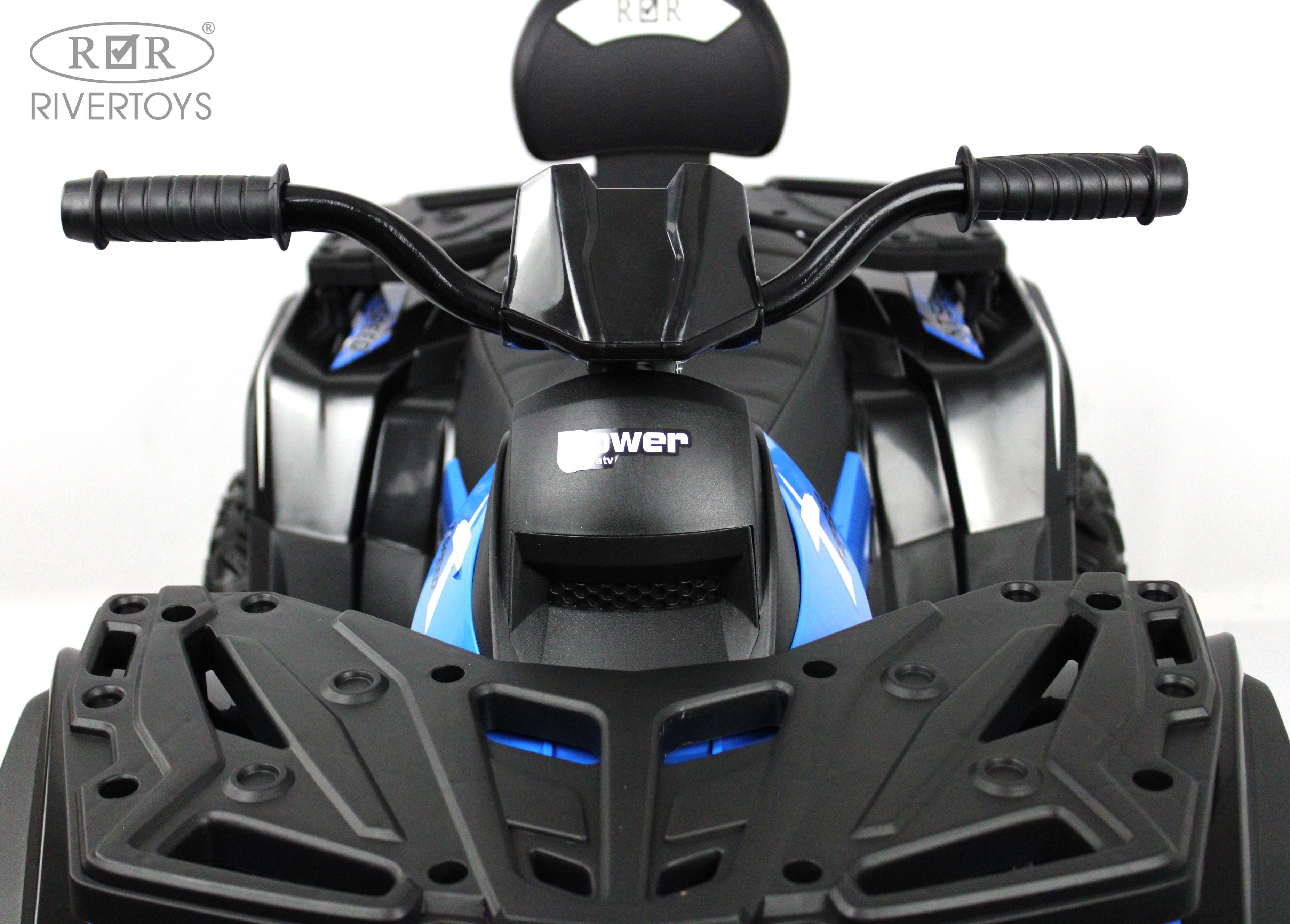Квадроцикл RIVERTOYS T001TT-BLUE С пультом ДУ - фото 24