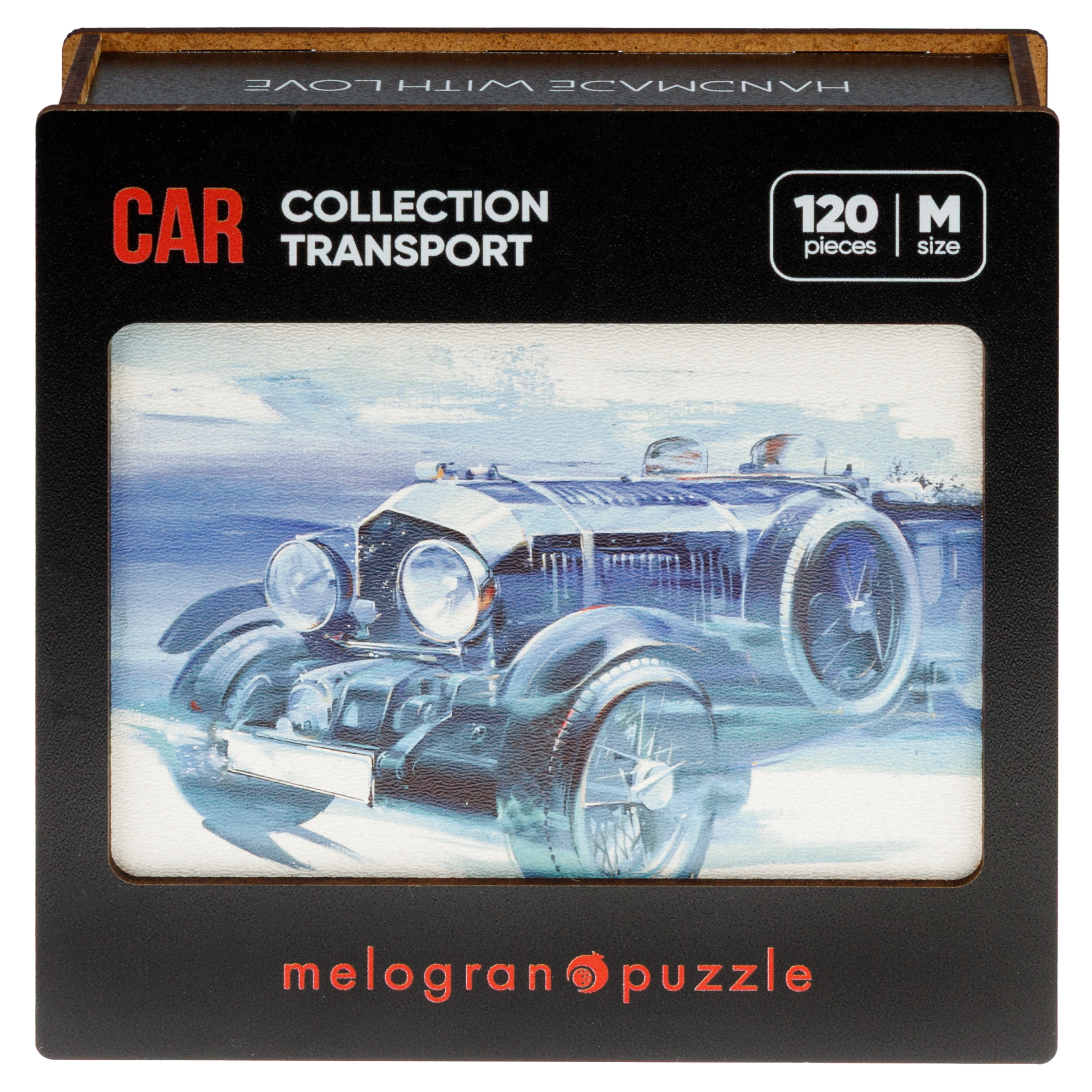 Пазл 1TOY Автомобить ретро 120 штук деревянный - фото 4