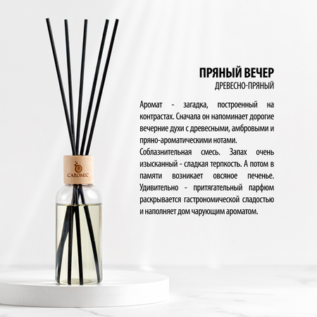 Ароматизатор для дома CAROMIC Пряный вечер 100 мл