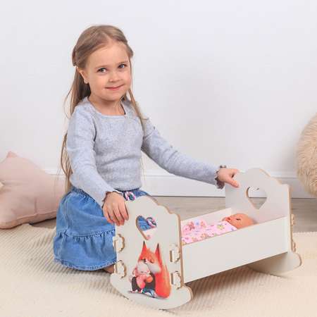 Аксессуар для кукол Pema kids кровать