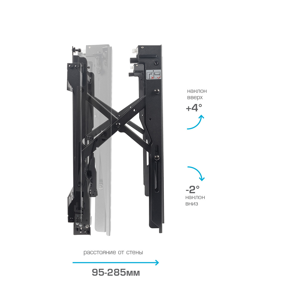 Кронштейн для телевизора настенный ABC Mount WallPro-80 - фото 6