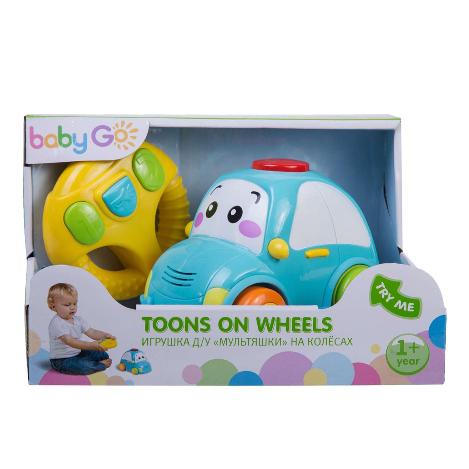 Автомобиль BabyGo Мультяшки на колёсах - фото 11