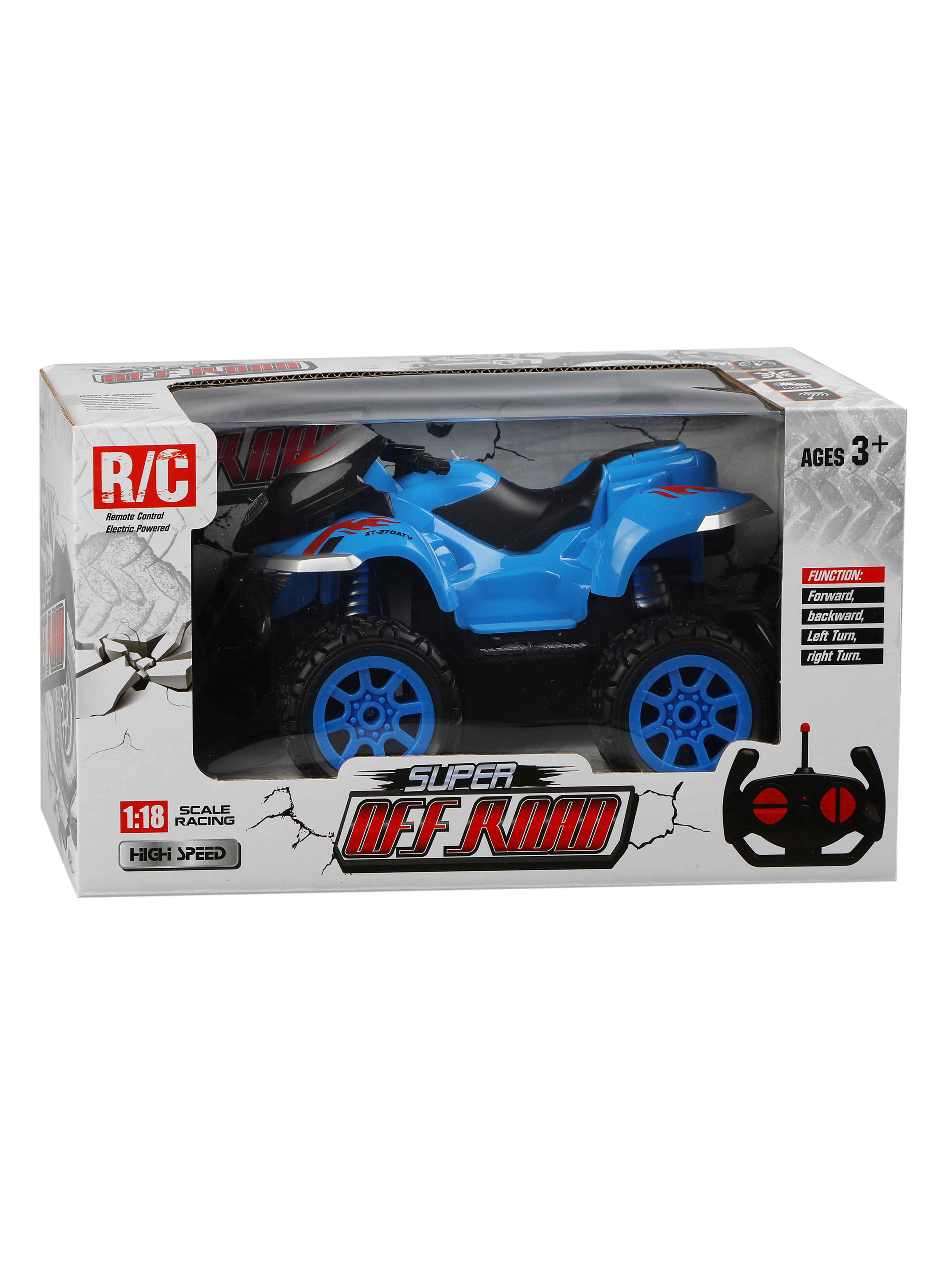 Квадроцикл РУ Наша Игрушка 1:18 - фото 3