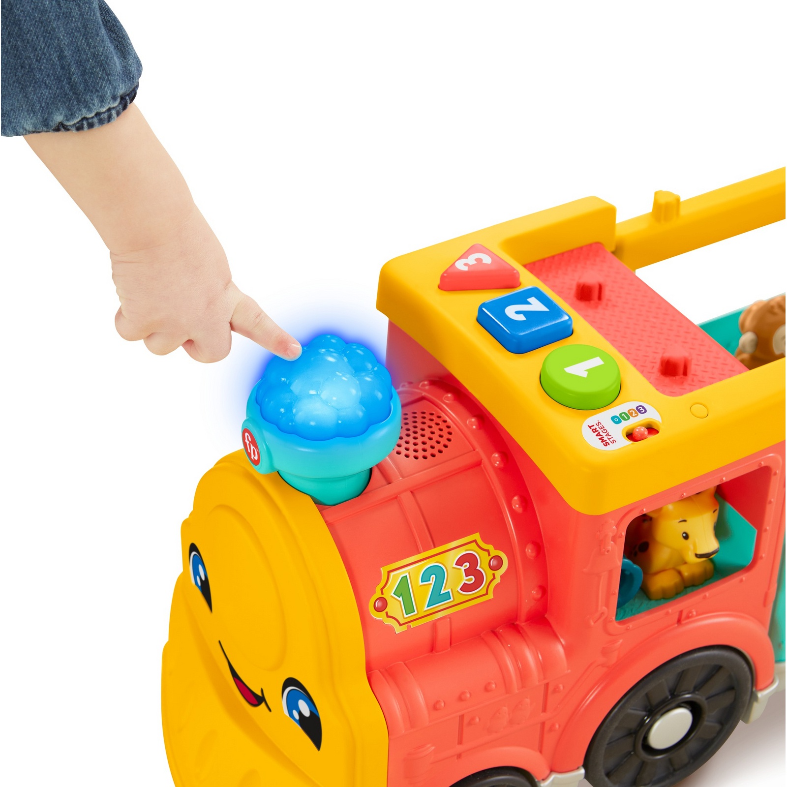 Экскаватор Fisher Price Little People АБВ-экспресс - фото 14