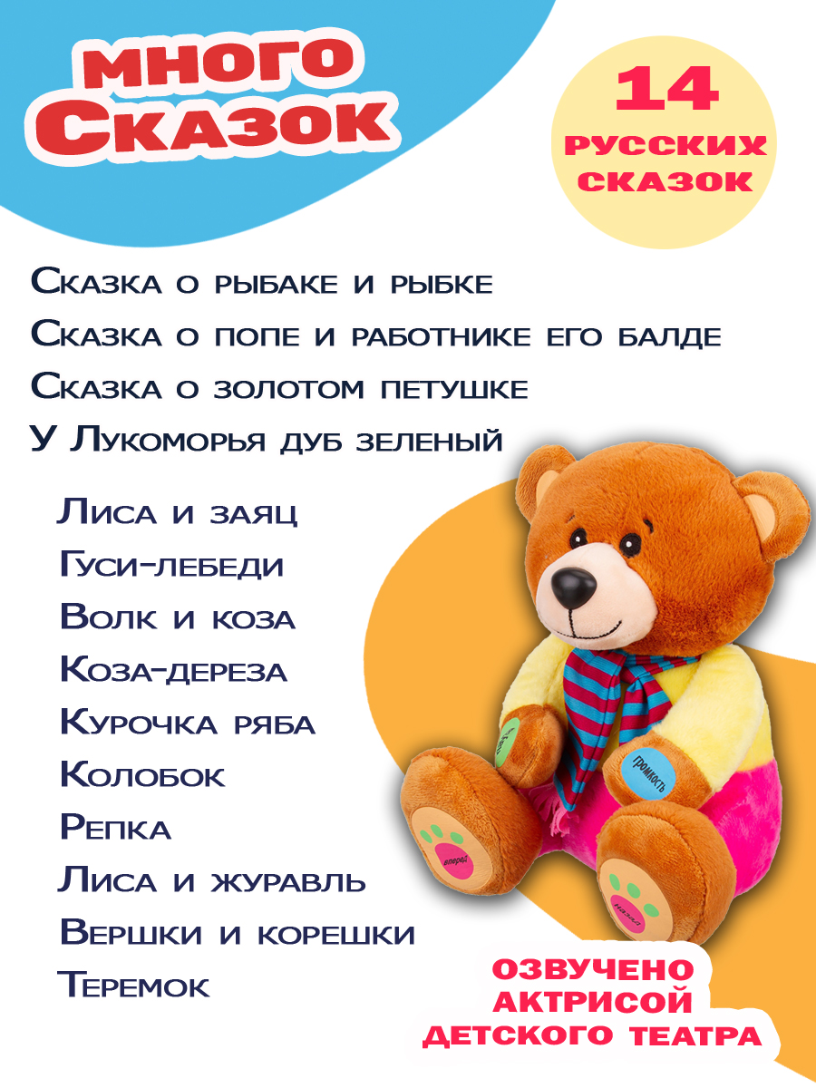 Игрушка Elefantino Мишка сказки - фото 4