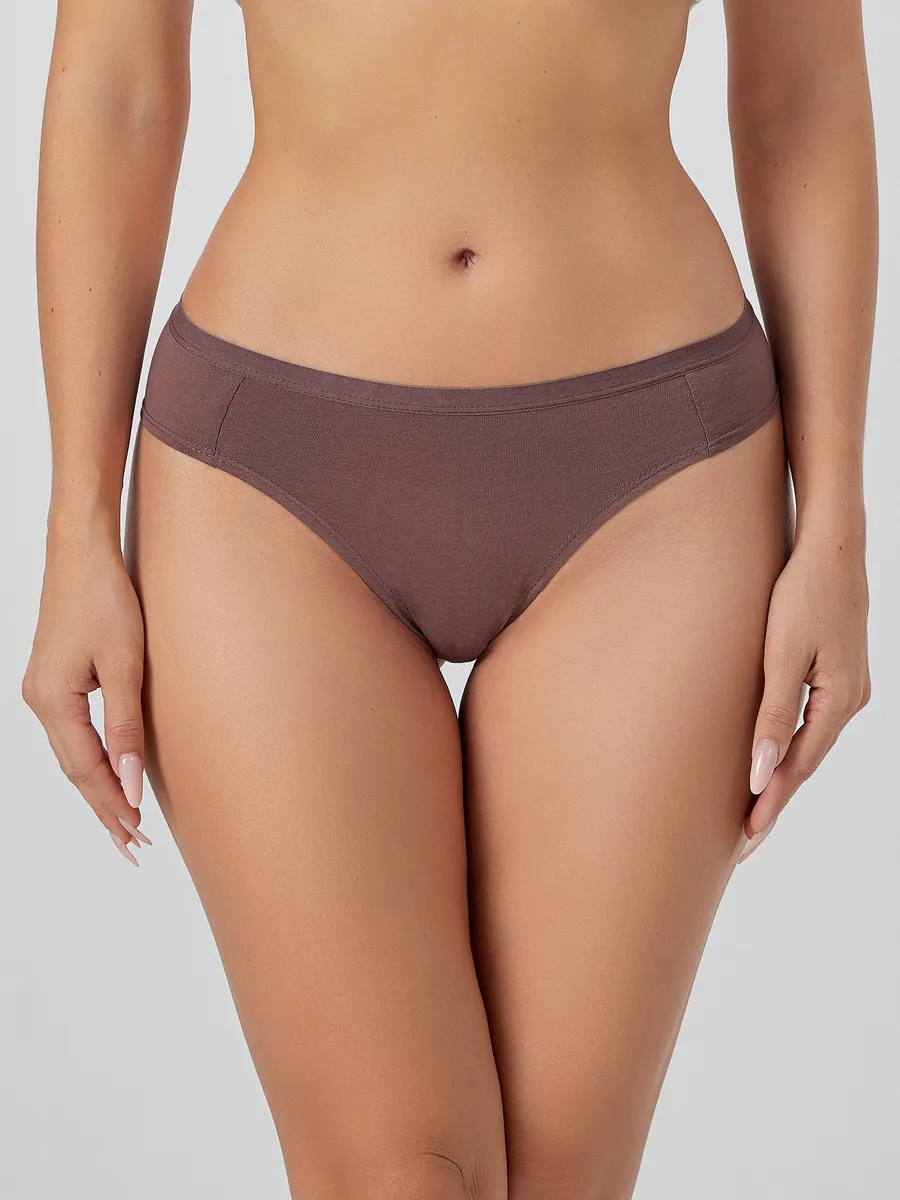 Трусы 3 шт Mark Formelle (Марк Формэль) 412247H-3/ирландский кофе1 - фото 5