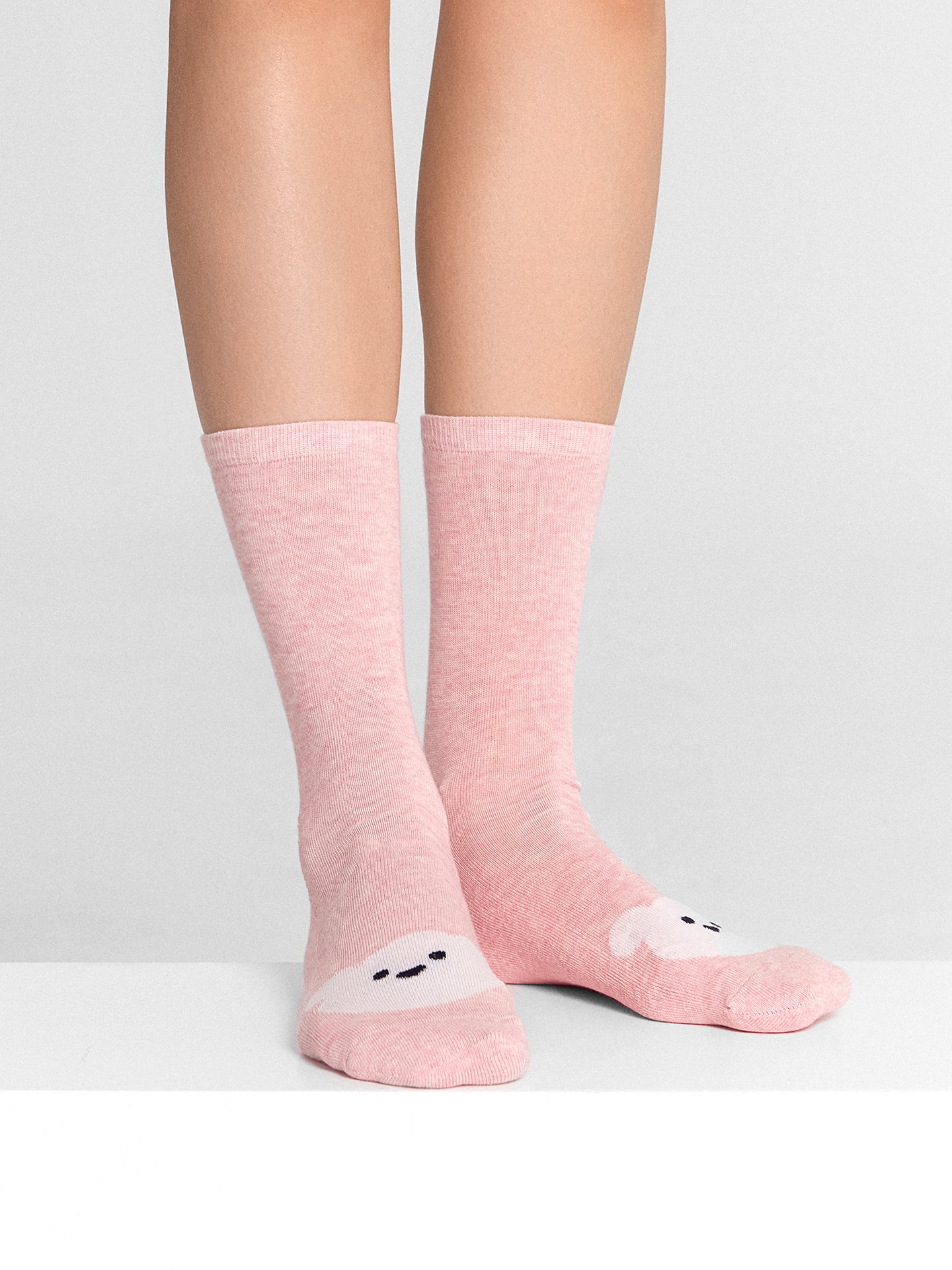 Носки 3 пары Mark Formelle (Марк Формэль) 392A-2526/розовый мел./бежевый мел. /серый мел. - фото 2