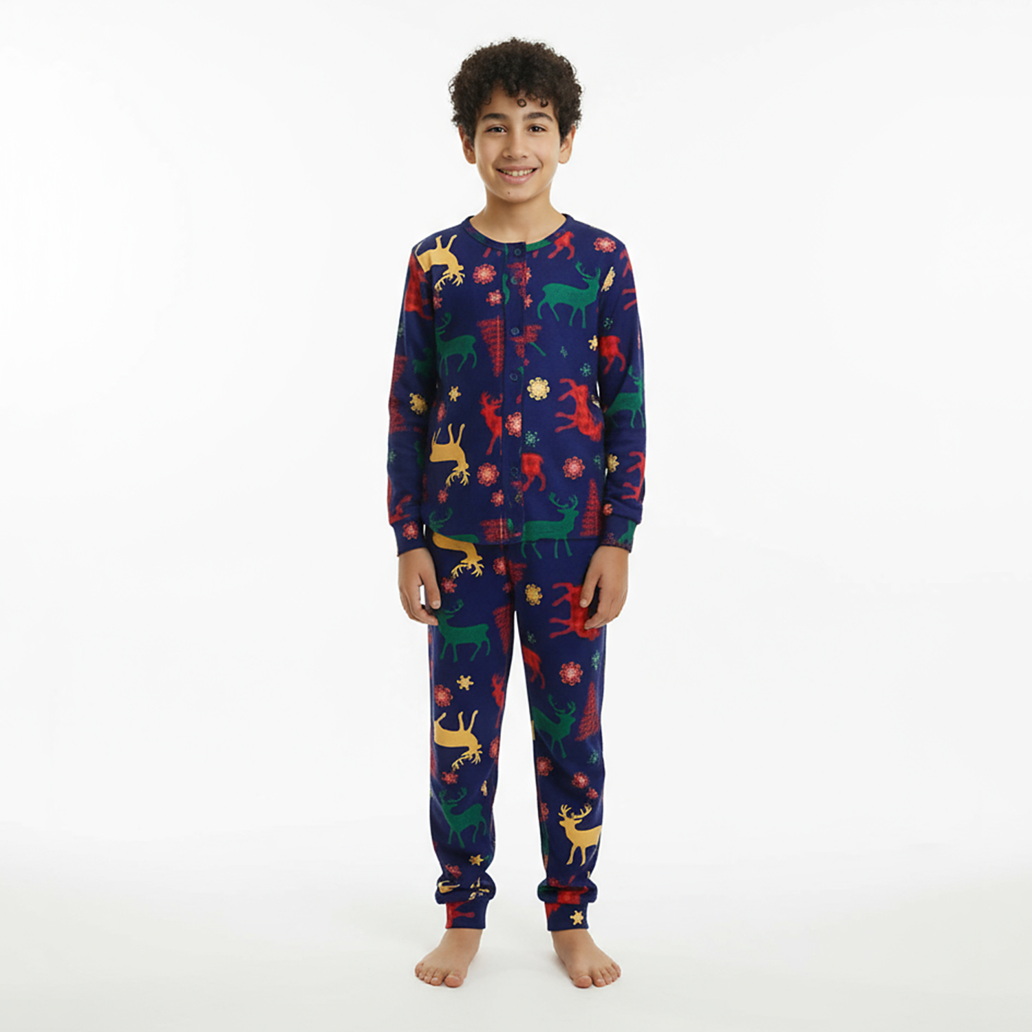 Пижама Веселый малыш 153/17/Олени - фото 1