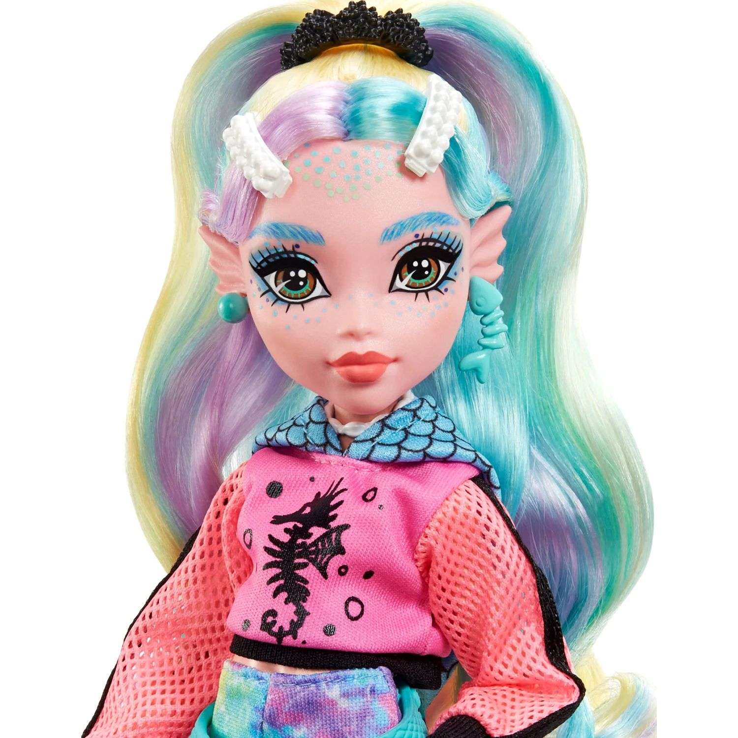 Кукла модельная Monster High Lagoona Blue HHK55 - фото 4