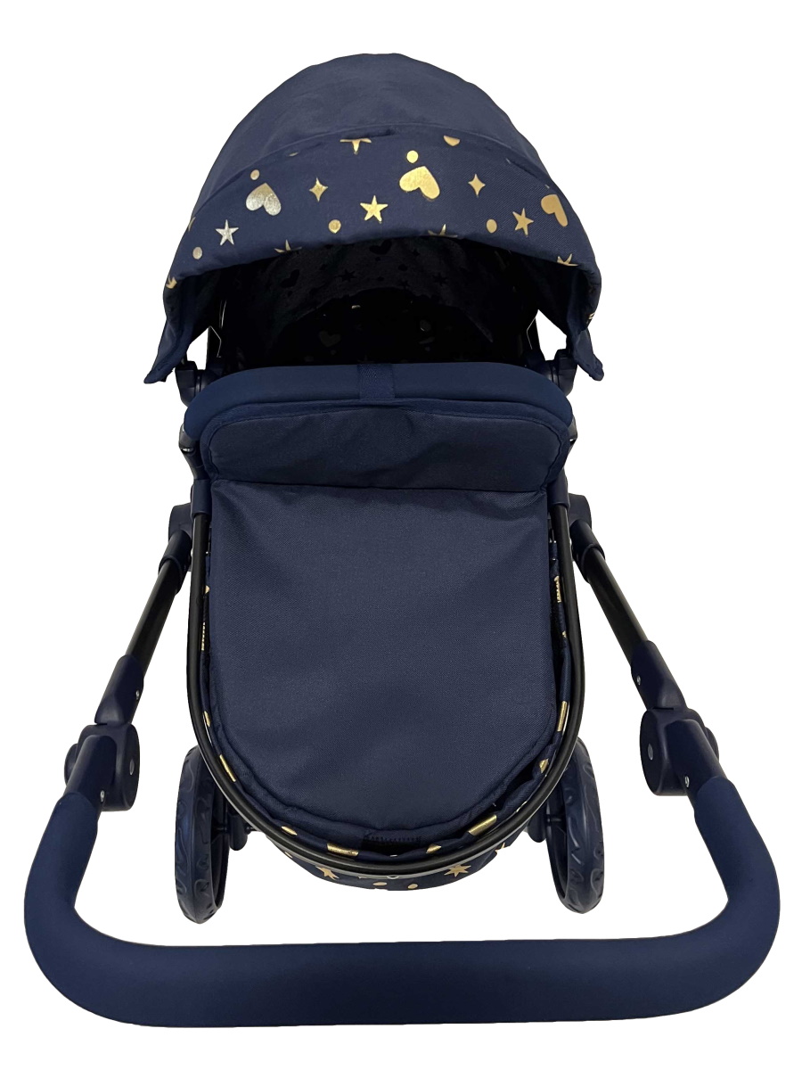 Коляска-трансформер для кукол Рыжий кот 9695-BS - фото 3