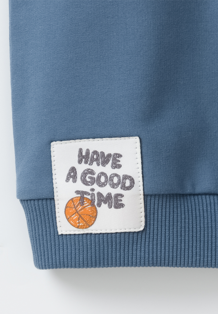 Свитшот artie W25M05T-1407M/синий - фото 3