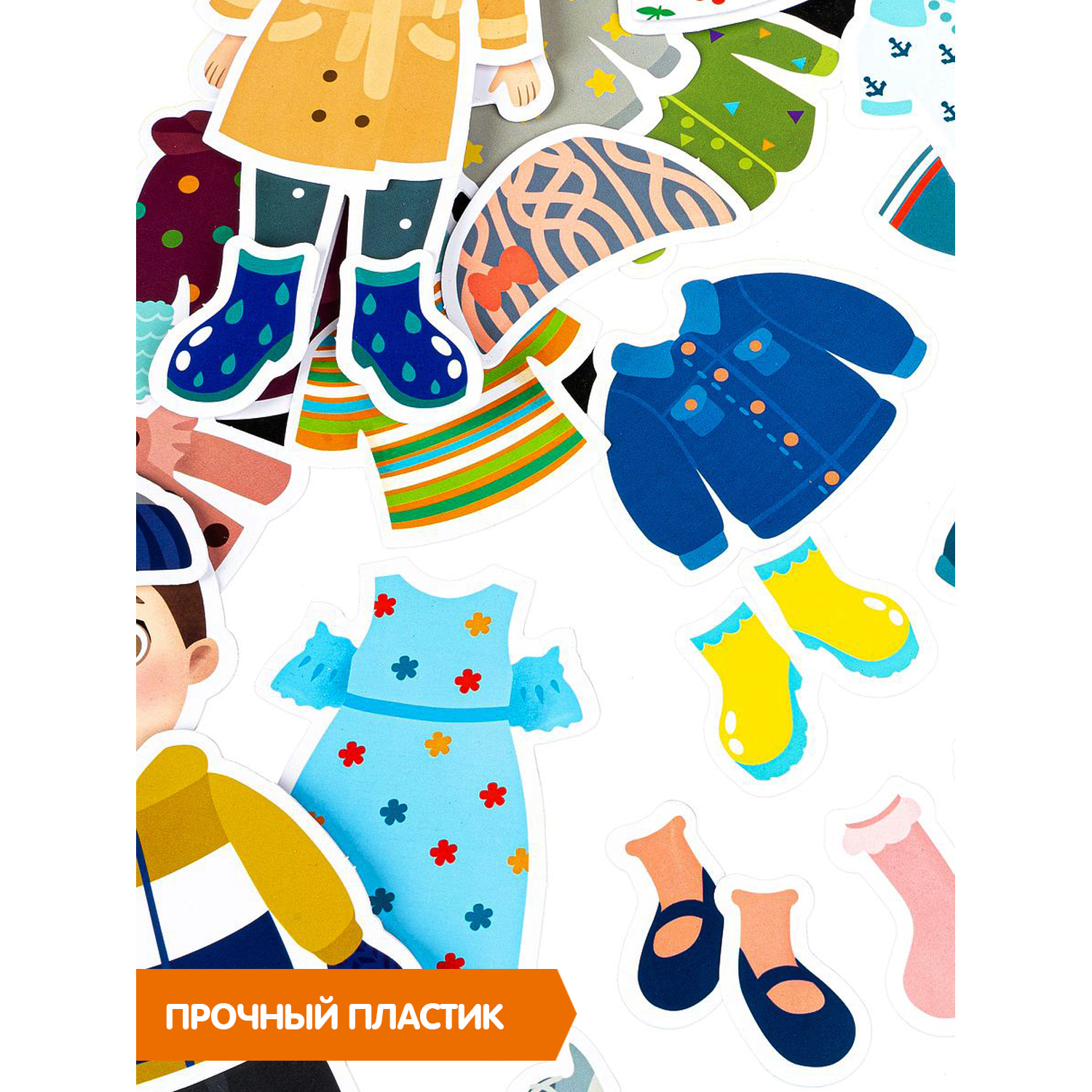 Настольная игра Bondibon на липучках Одевай-ка! - фото 6