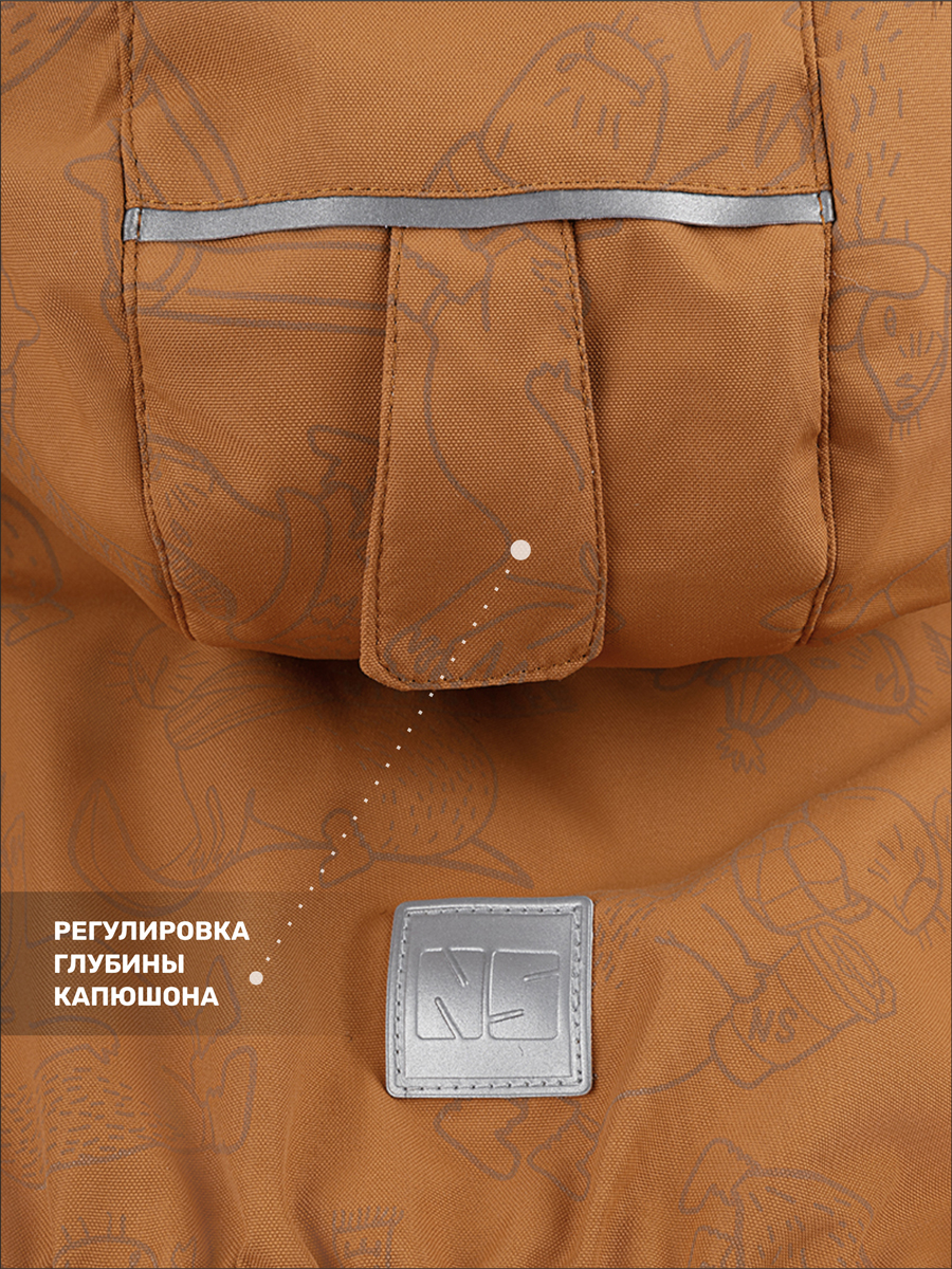 Костюм NIKASTYLE 7з0324 кэмел/черный - фото 12